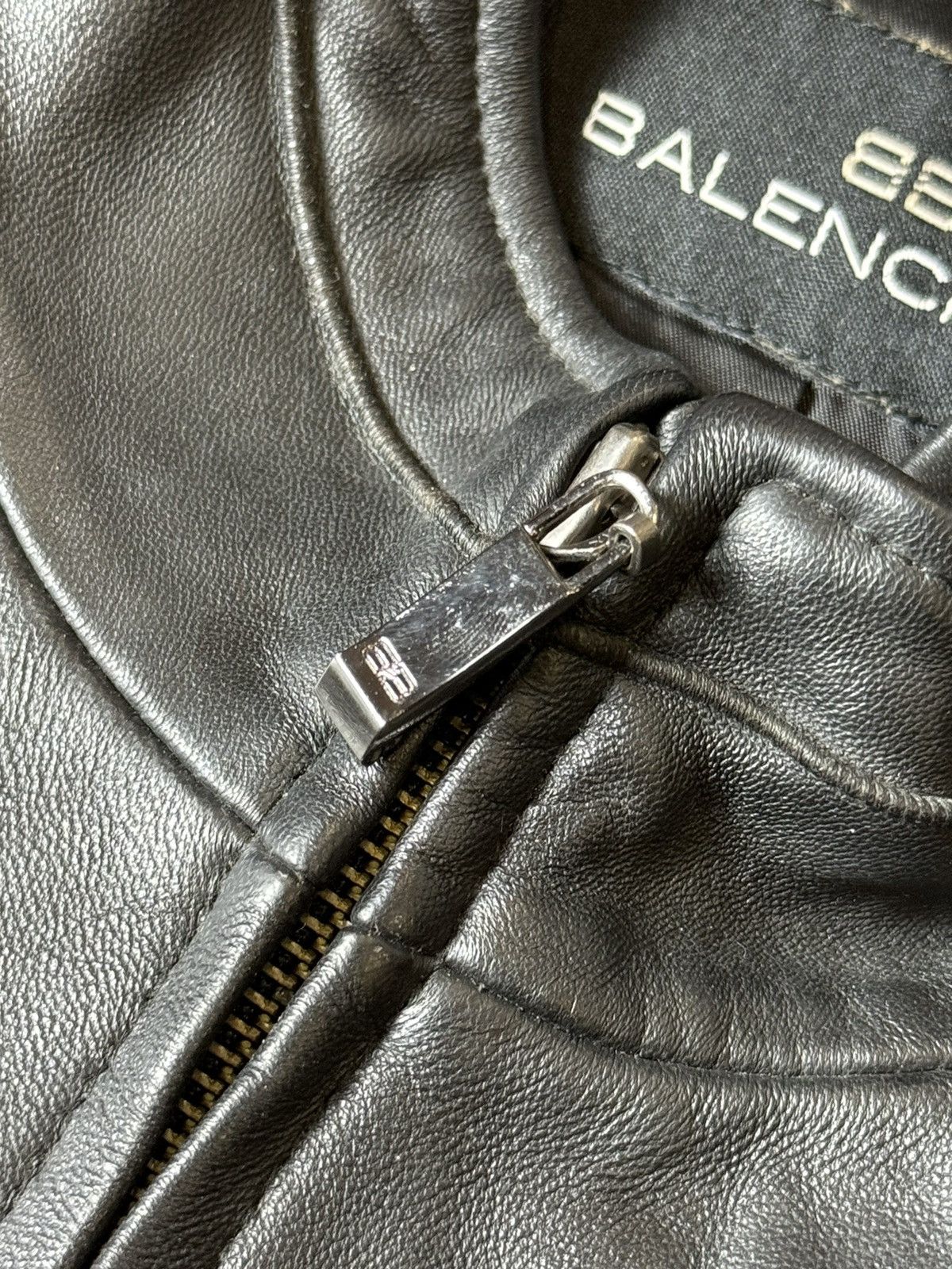 Balenciaga Balenciaga | Leather Jacket | Size US XL / EU 56 / 4 - 6 Thumbnail