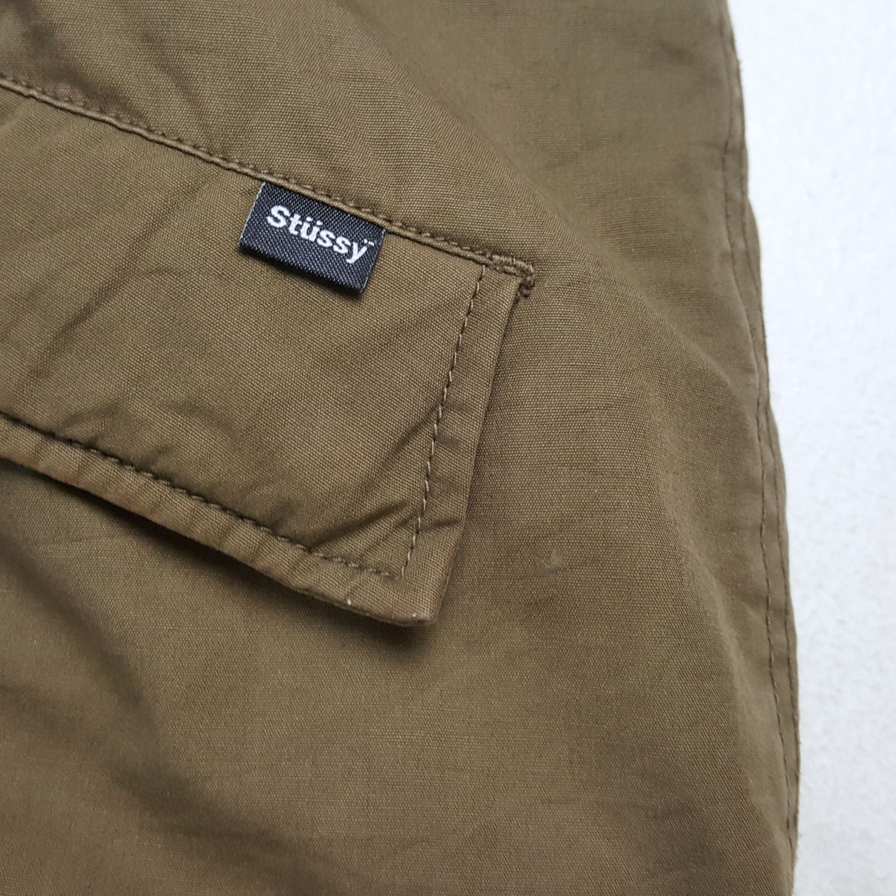 Stussy × Vintage STUSSY Streetwear Winter Style Custom Art Jacket Size US L / EU 52-54 / 3 - 7 Thumbnail