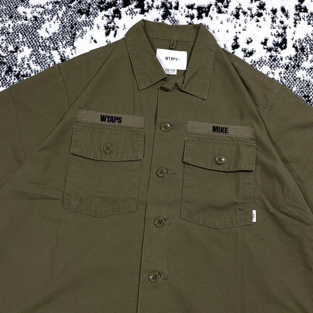 Japanese Brand WTAPS BUDS SS SHIRT COTTON RIPSTOP 2019 - M Size US M / EU 48-50 / 2 - 2 Thumbnail