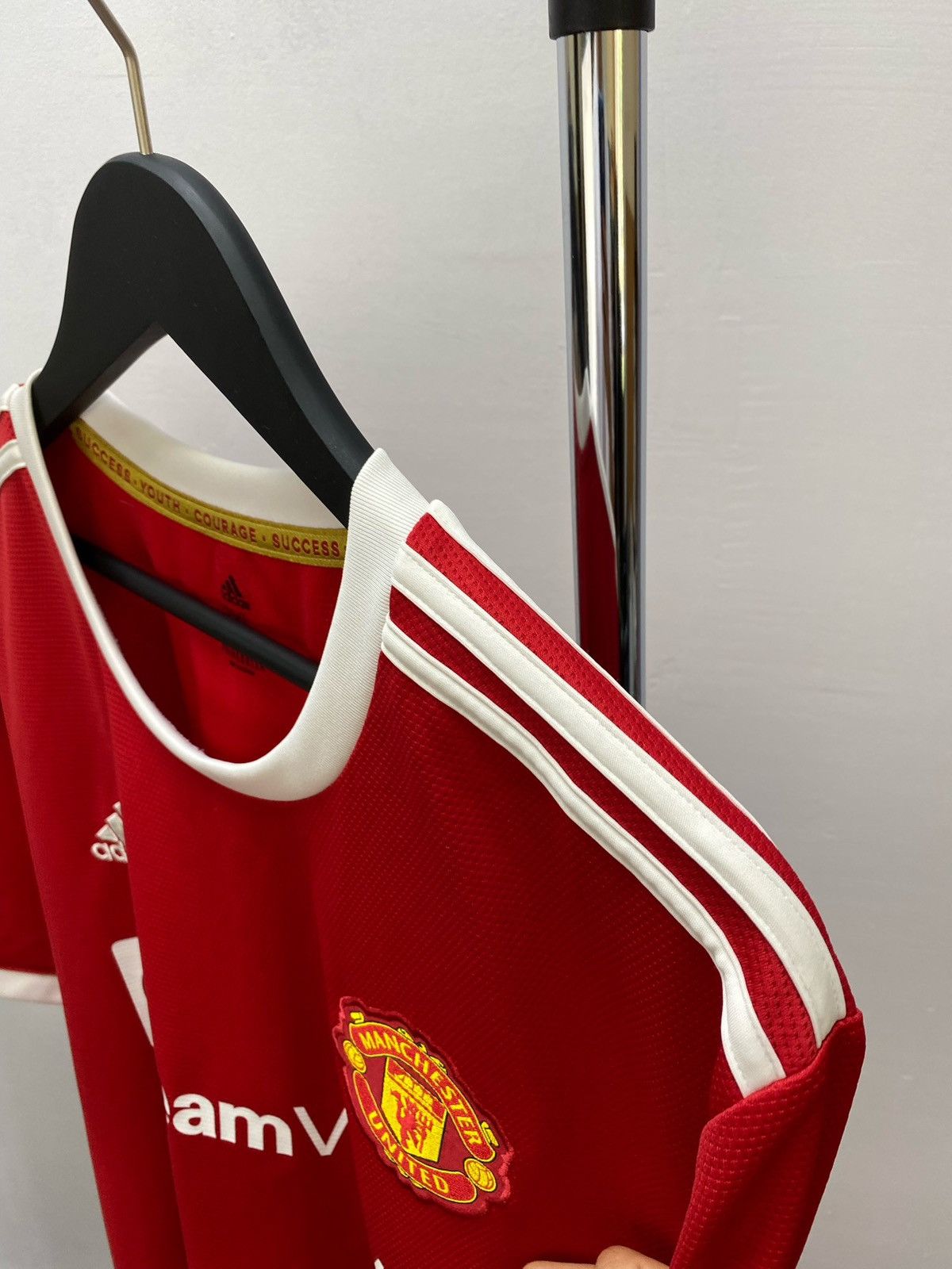 Adidas Manchester United 2021 2022 soccer jersey Football Shirt Size US XXL / EU 58 / 5 - 16 Thumbnail