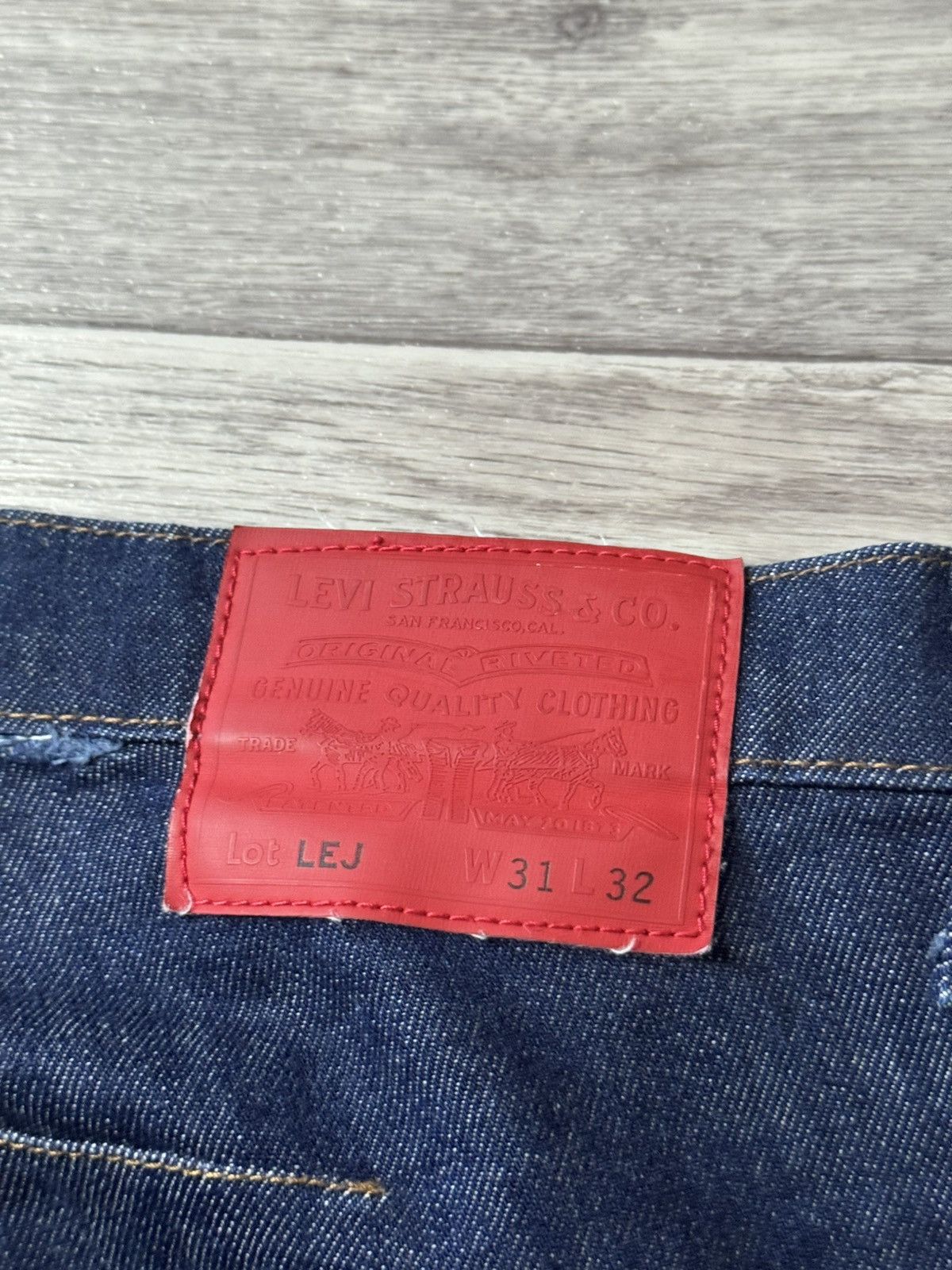 Levi's Levi’s Engineered jeans buckleback denim selvedge true japan Size US 32 / EU 48 - 3 Thumbnail