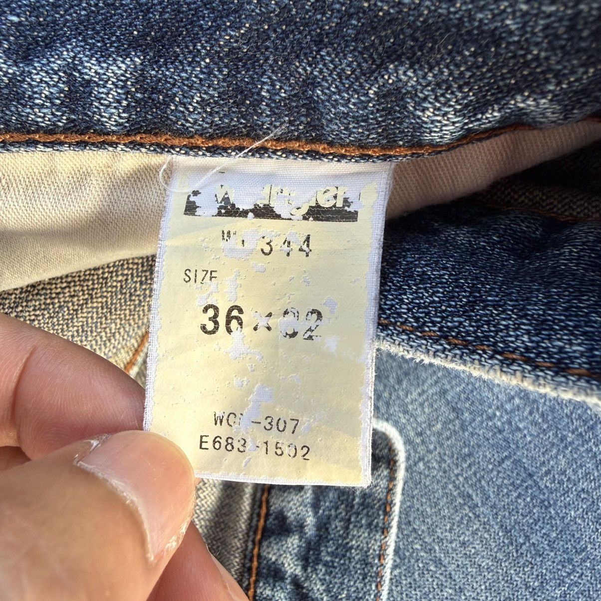 Wrangler W36x31.5 Vintage Wrangler Faded Mud Wash Denim Jean pants Size US 36 / EU 52 - 13 Thumbnail