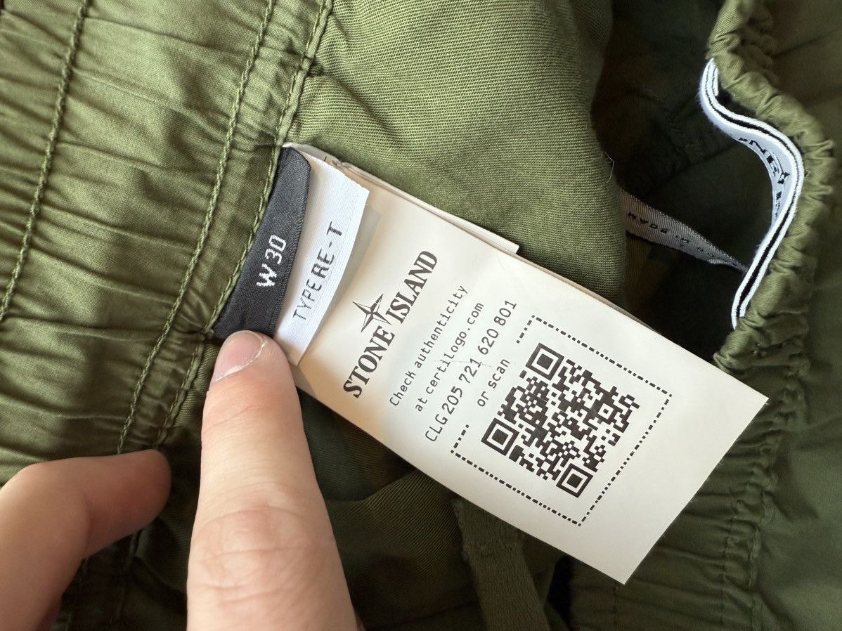 Stone Island Olive Green Stone Island Joggers Size US 30 / EU 46 - 4 Thumbnail
