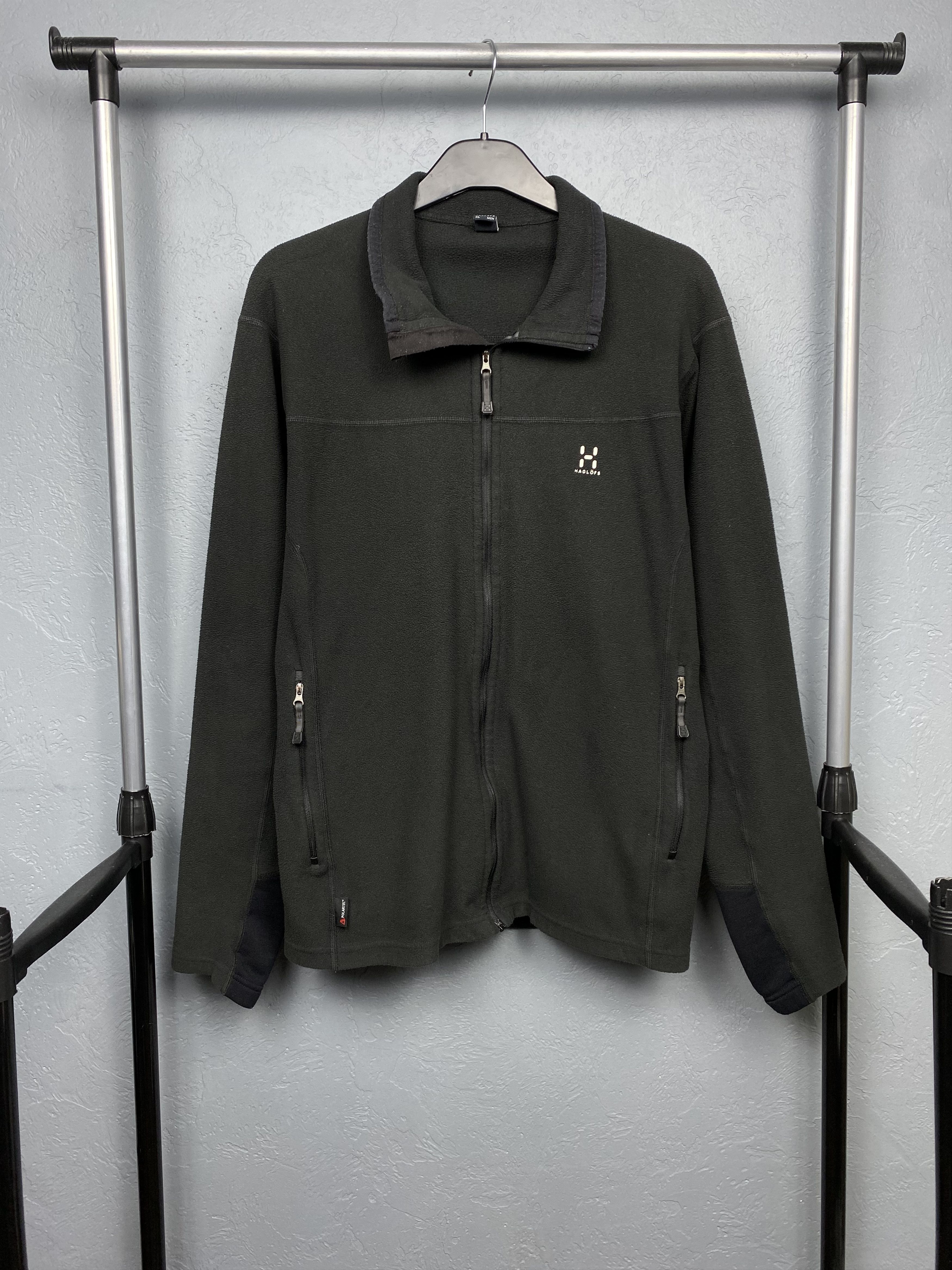 Haglofs × Vintage Haglofs Vintage Mens Full Zip Fleece Jacket Size US XL / EU 56 / 4 - 1 Thumbnail
