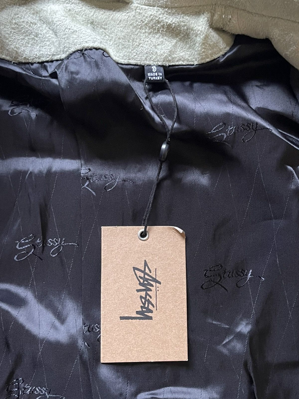 Stussy Stussy Bing Green Suede Leather Jacket BRAND NEW MSRP $475 Size US S / EU 44-46 / 1 - 11 Thumbnail