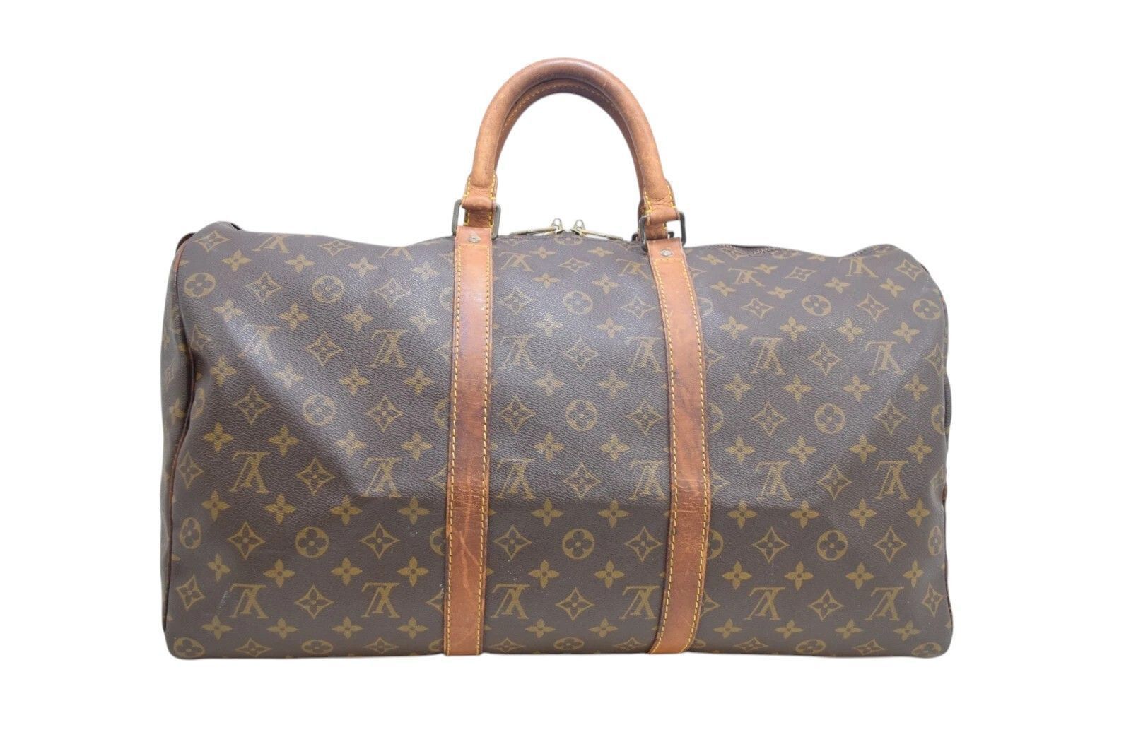 Louis Vuitton Louis Vuitton Keepall 50 Travel Boston Bag Monogram M41426 Size ONE SIZE - 3 Thumbnail