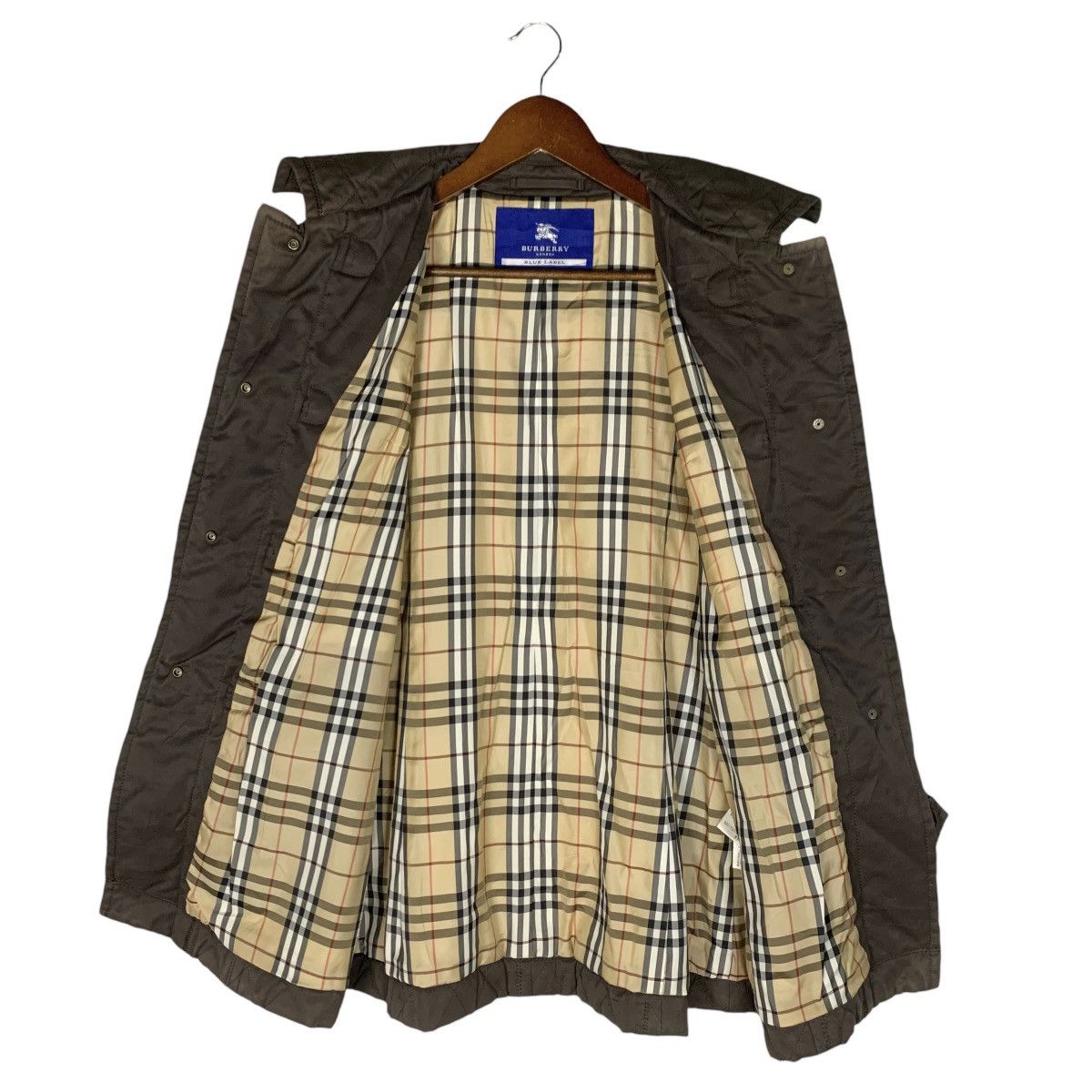 Burberry Vintage Burberry London Nova Check Quilted Coat Size 40 Size M / US 6-8 / IT 42-44 - 7 Thumbnail