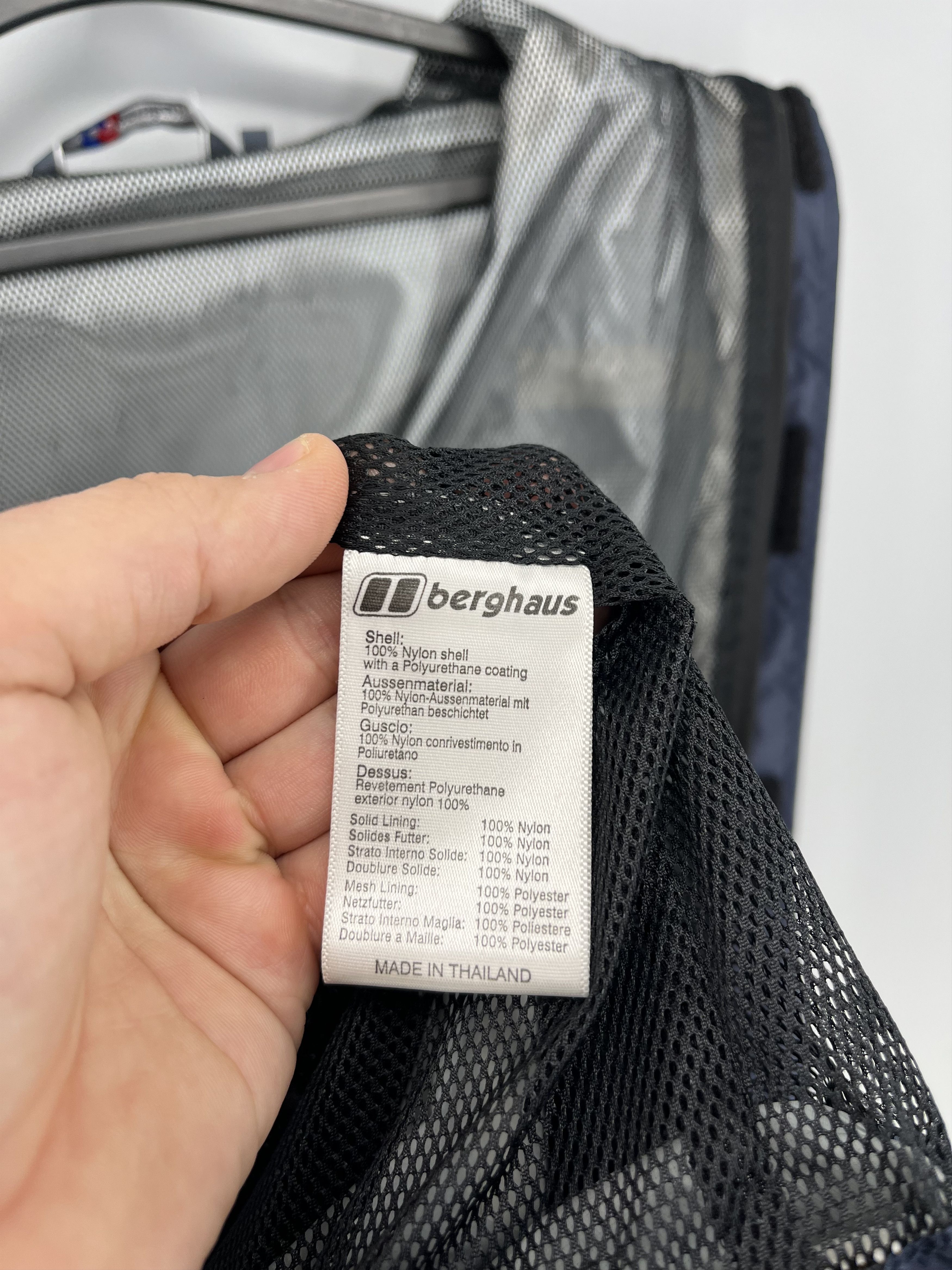 Berghaus Berghaus Aquafoil Waterproof Jacket Coat Blue Mens Size Size L / US 10 / IT 46 - 12 Thumbnail