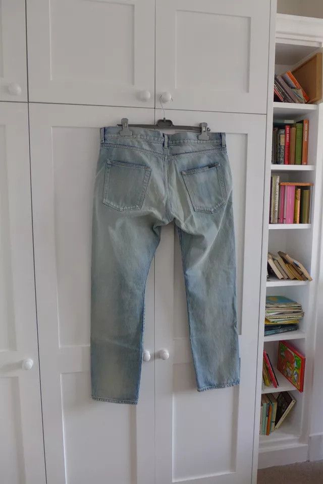 Saint Laurent Paris o1bcso1str0924 Etienne Pants in Blue Size US 30 / EU 46 - 4 Thumbnail