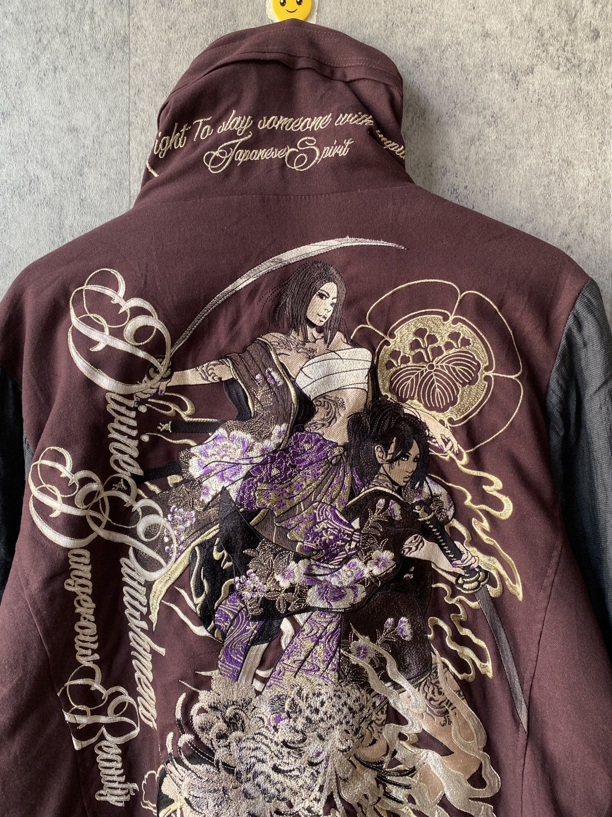 If Six Was Nine Vintage Japanese Traditional Samurai Bomber Jacket Size US XL / EU 56 / 4 - 13 Thumbnail