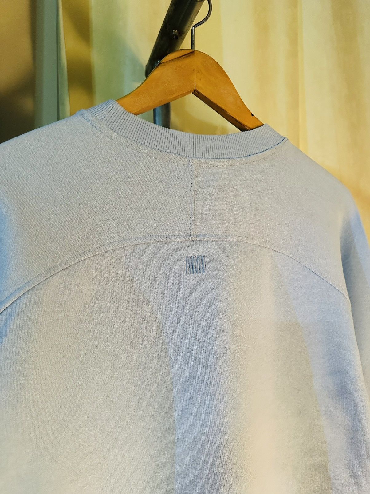 AMI Ami Paris Ami De Coeur Tonal Crewneck Size US M / EU 48-50 / 2 - 6 Thumbnail