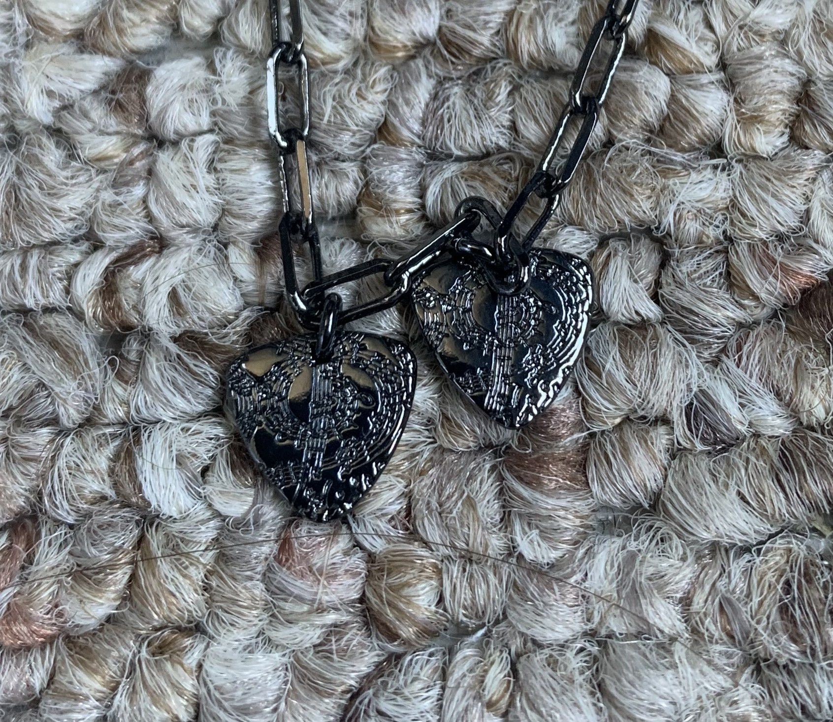 Number (N)ine Number (N)ine Guitar Picks Necklace + Box Size ONE SIZE - 7 Thumbnail