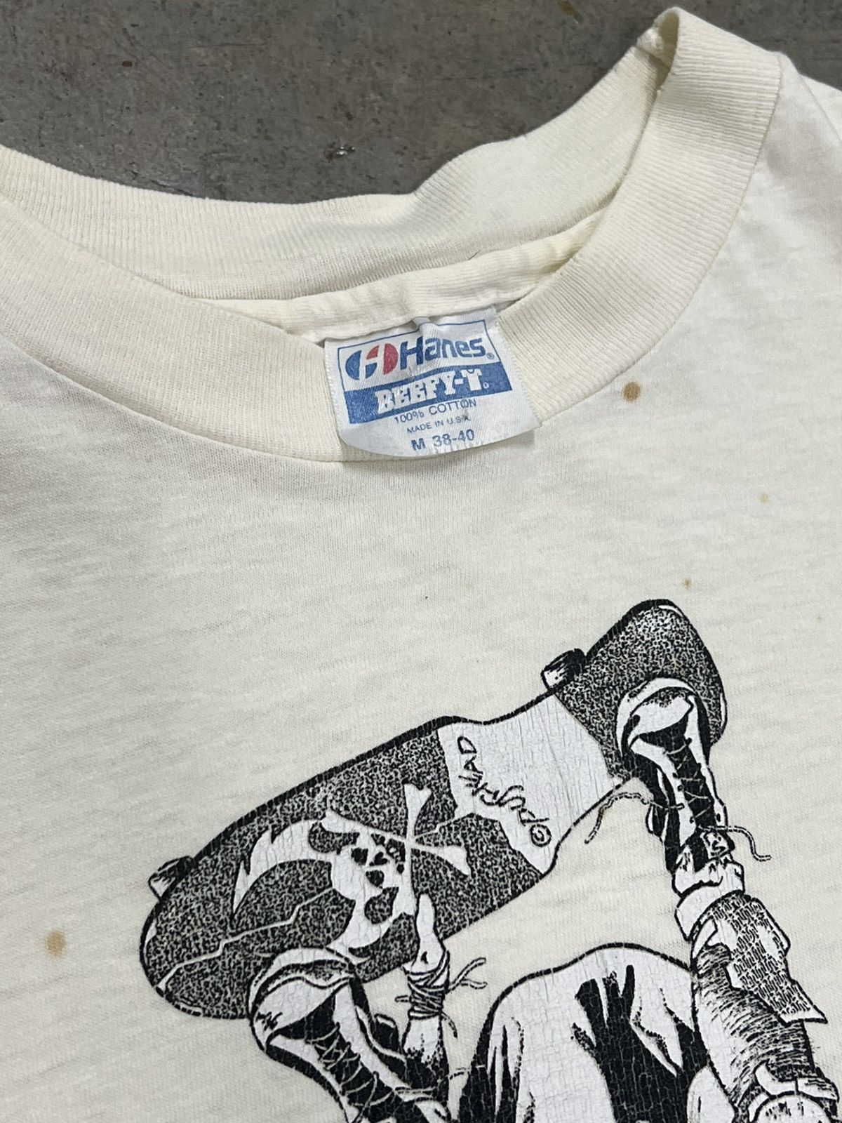 Thrasher Rare 80s Thrasher skateboarding tee Size US M / EU 48-50 / 2 - 5 Thumbnail