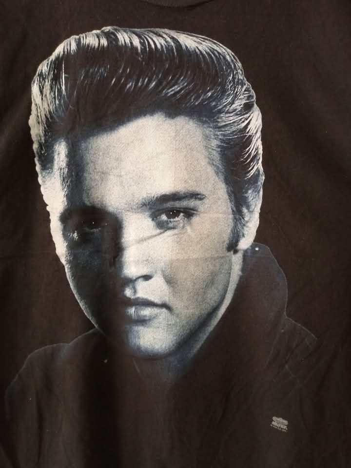 Band Tees × Vintage Vintage Elvis Presley 90s Size US L / EU 52-54 / 3 - 3 Thumbnail