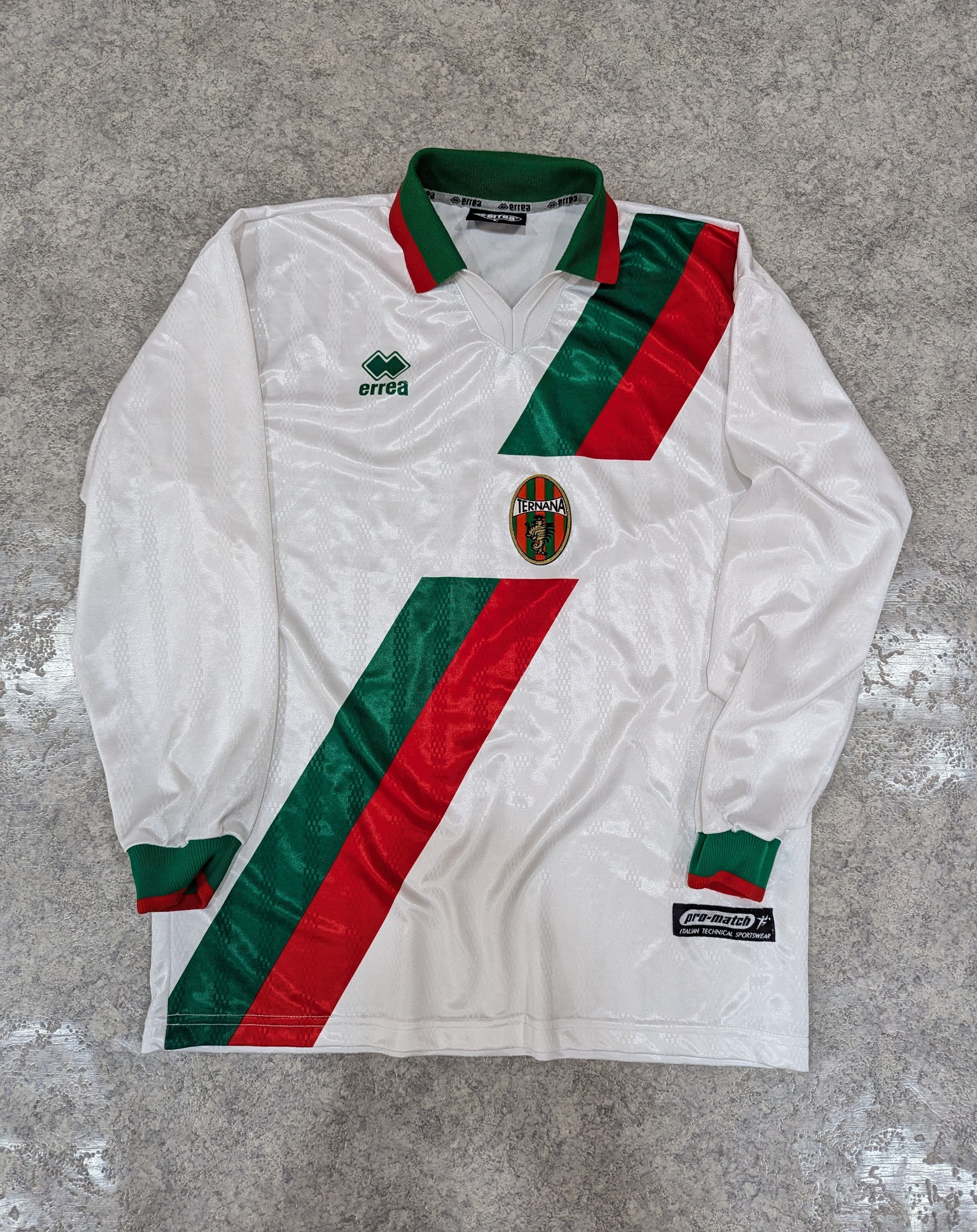 Errea Ternana Calcio away 01/02 Size US L / EU 52-54 / 3 - 1 Thumbnail
