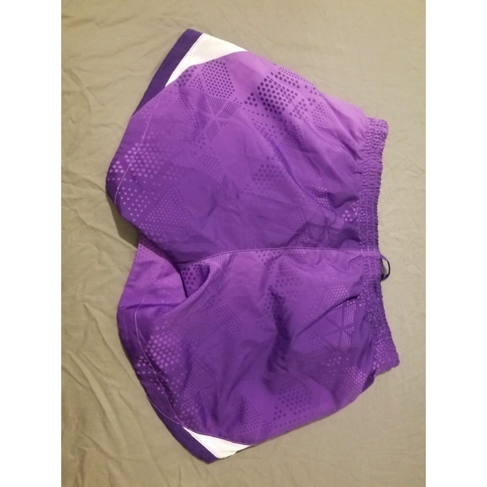 Nike Nike Shorts Womens Small S Purple Athletic Gym Workout Size 28" / US 6 / IT 42 - 2 Thumbnail