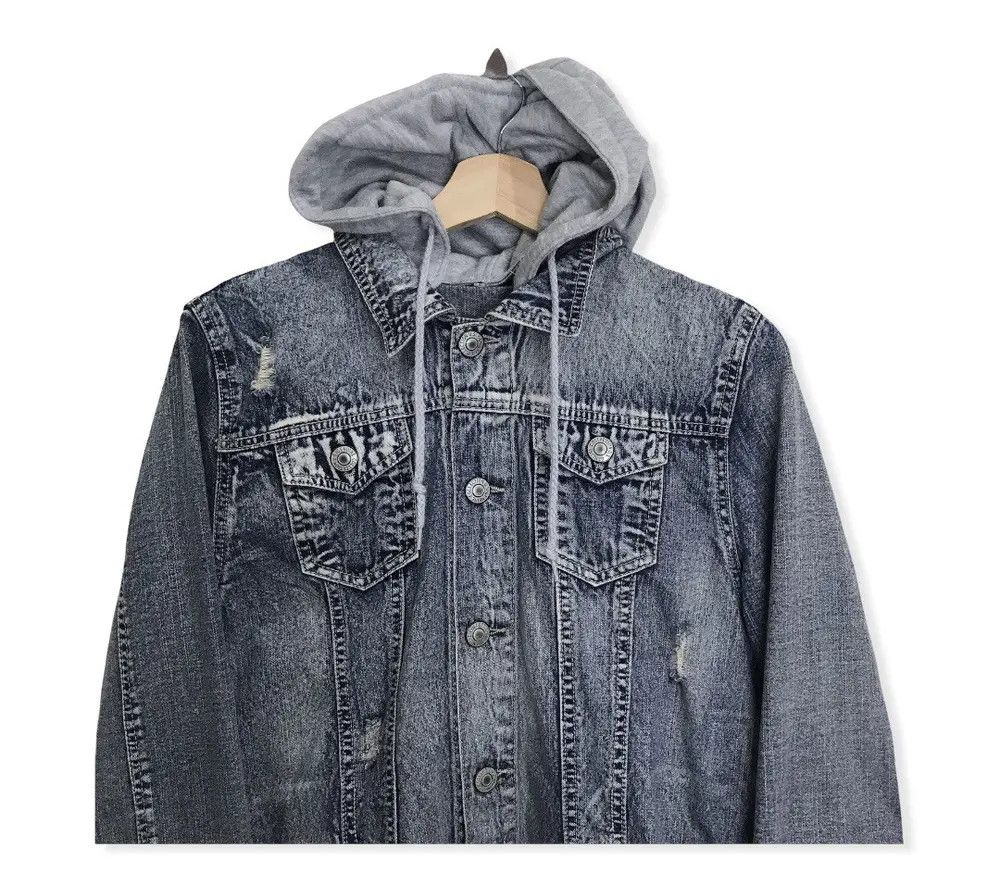 Japanese Brand Japanese Brand Acid Wash Denim Jacket Size US M / EU 48-50 / 2 - 2 Thumbnail