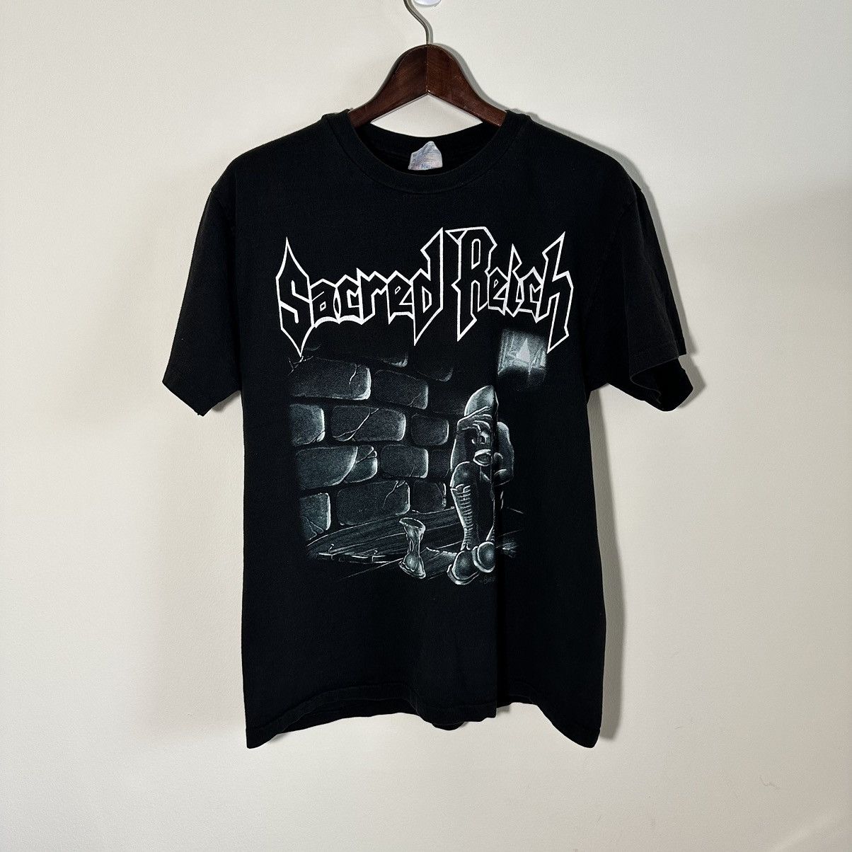 Band Tees × Vintage Sacred Reich Vintage Independent Tour Concert Metal Band Size US L / EU 52-54 / 3 - 1 Thumbnail