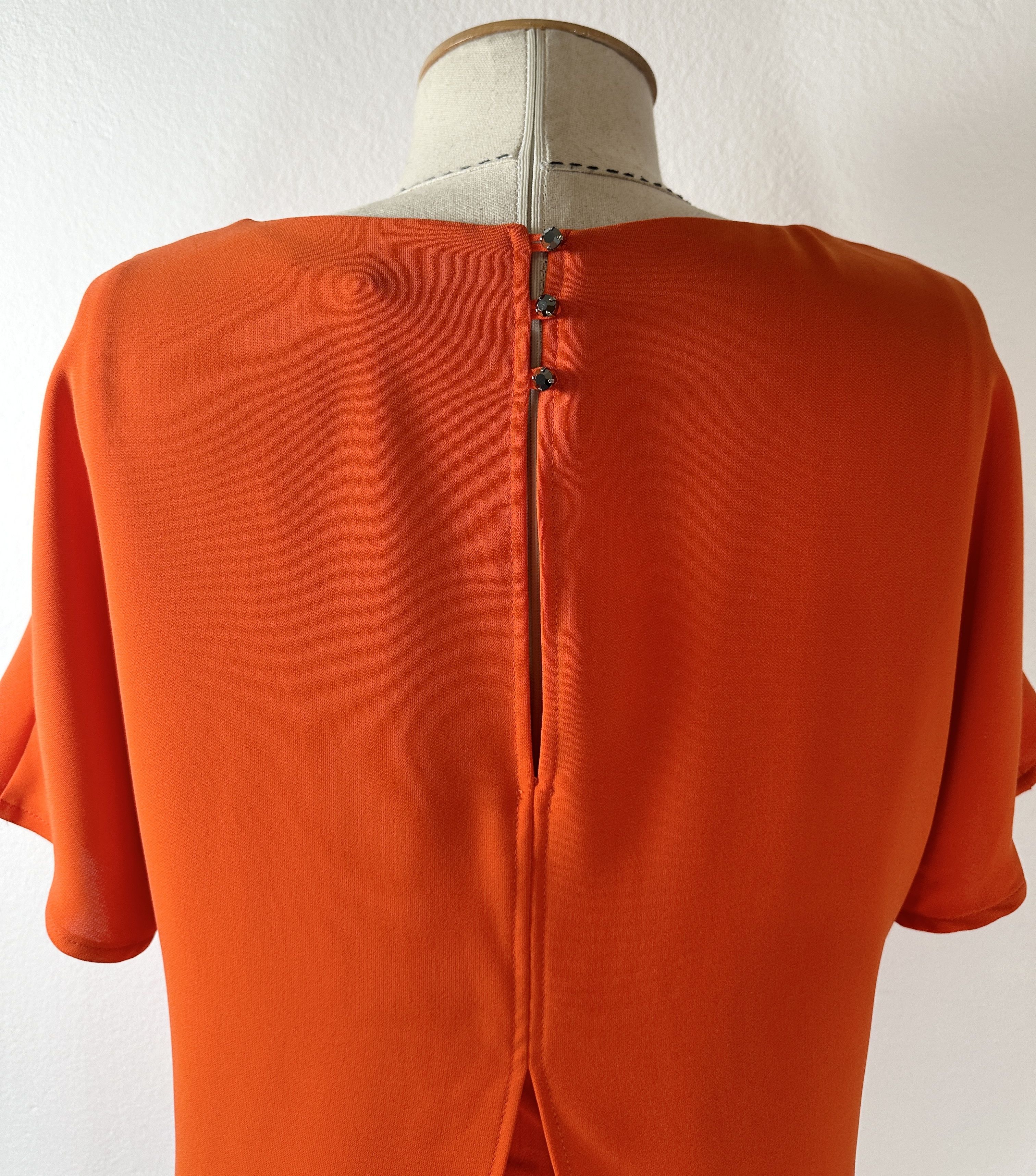 Orange dress