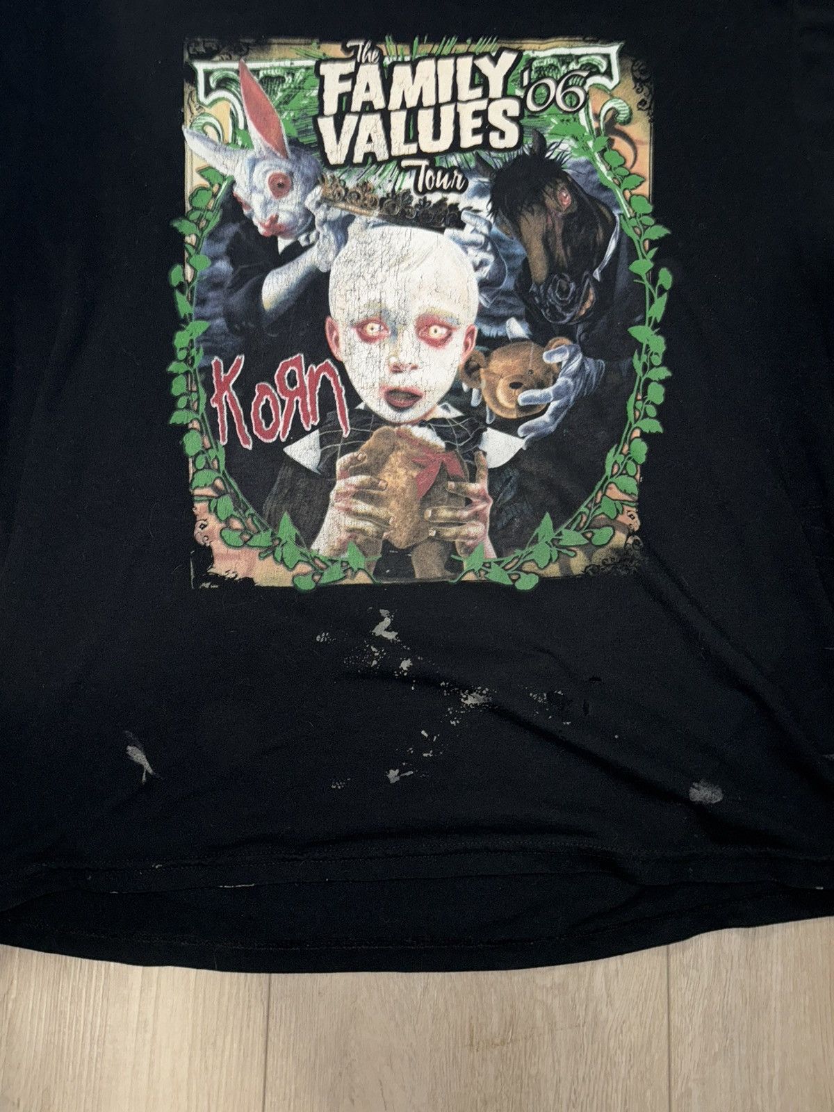 Band Tees × Giant × Vintage Vintage / Y2K Korn Family Values Tour Band Shirt Size US L / EU 52-54 / 3 - 3 Thumbnail