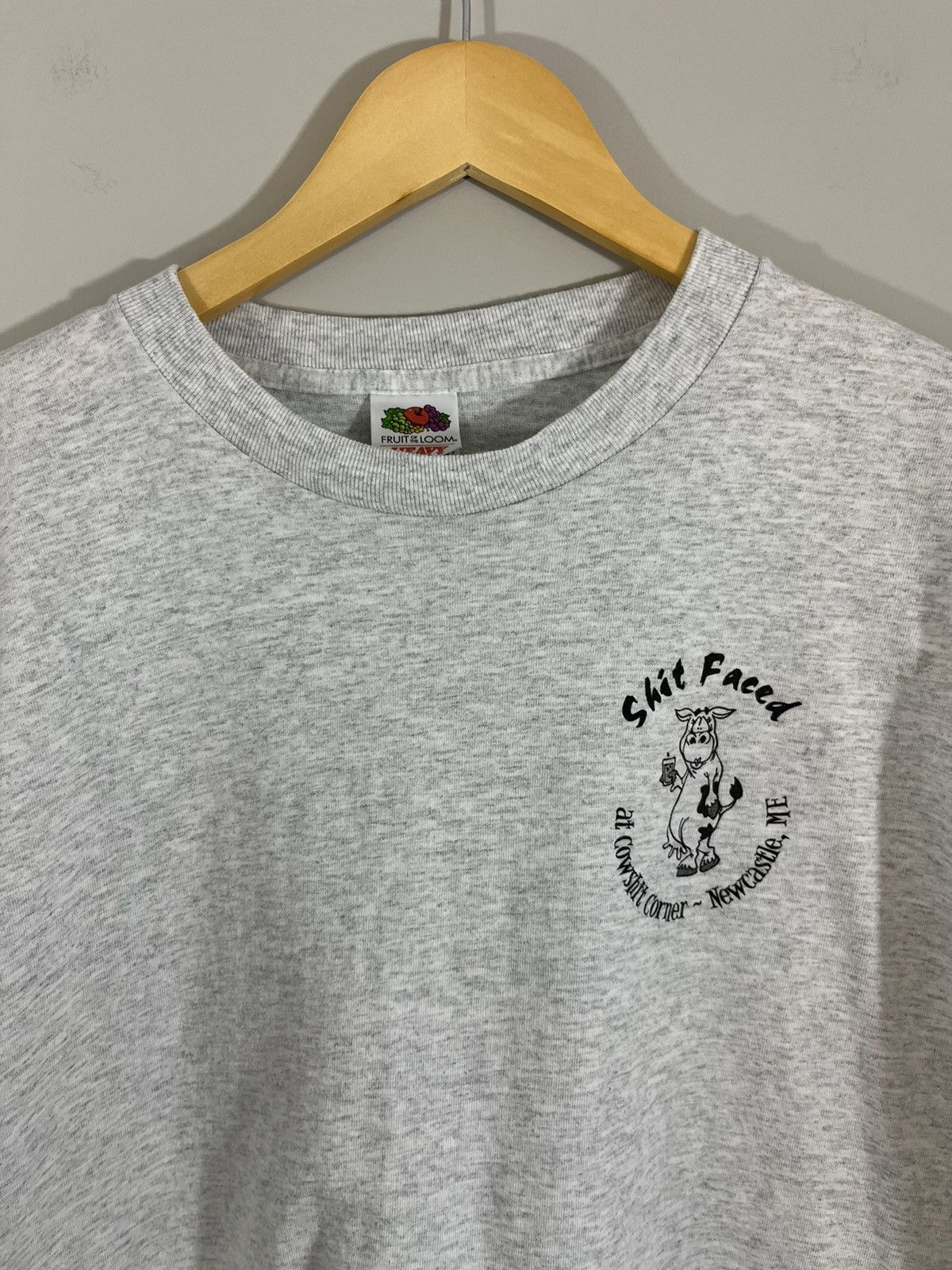 Vintage Shit Faced Faded Corner Bar Tee Size US L / EU 52-54 / 3 - 1 Thumbnail