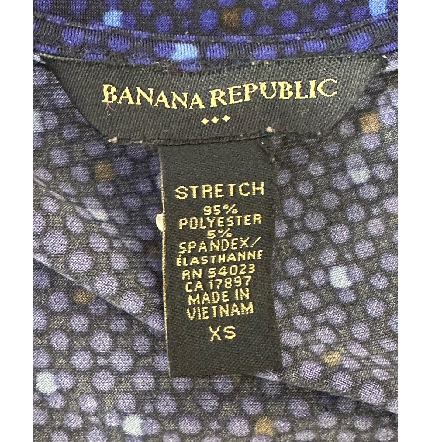 Banana Republic Banana Republic blue polka dots cami top size XS Size XS / US 0-2 / IT 36-38 - 3 Thumbnail