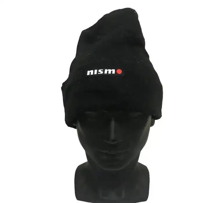 Japanese Brand Nismo Plain Beanie Hat Size ONE SIZE - 1 Thumbnail