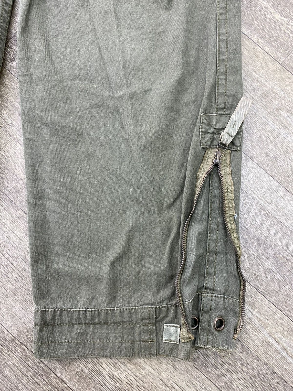 Hysteric Glamour 2000s Abercrombie & Fitch Punk Lgb Military Bondage Pants Size US 34 / EU 50 - 11 Thumbnail