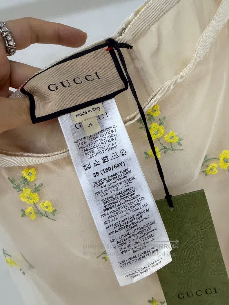 Gucci Gucci Small flower yarn skirt Size 25" / US 0 / IT 36 - 5 Thumbnail