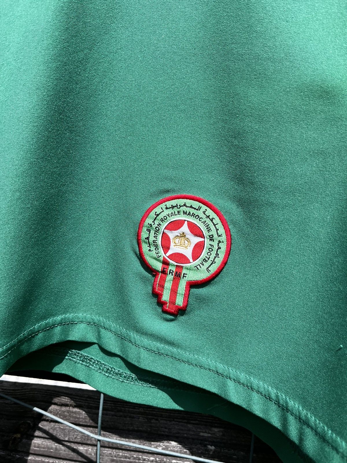 Nike × Vintage ‼️ RARE MOROCCO 2004 - 2006 SOCCER VINTAGE FOOTBALL SHORTS Size US 34 / EU 50 - 3 Thumbnail
