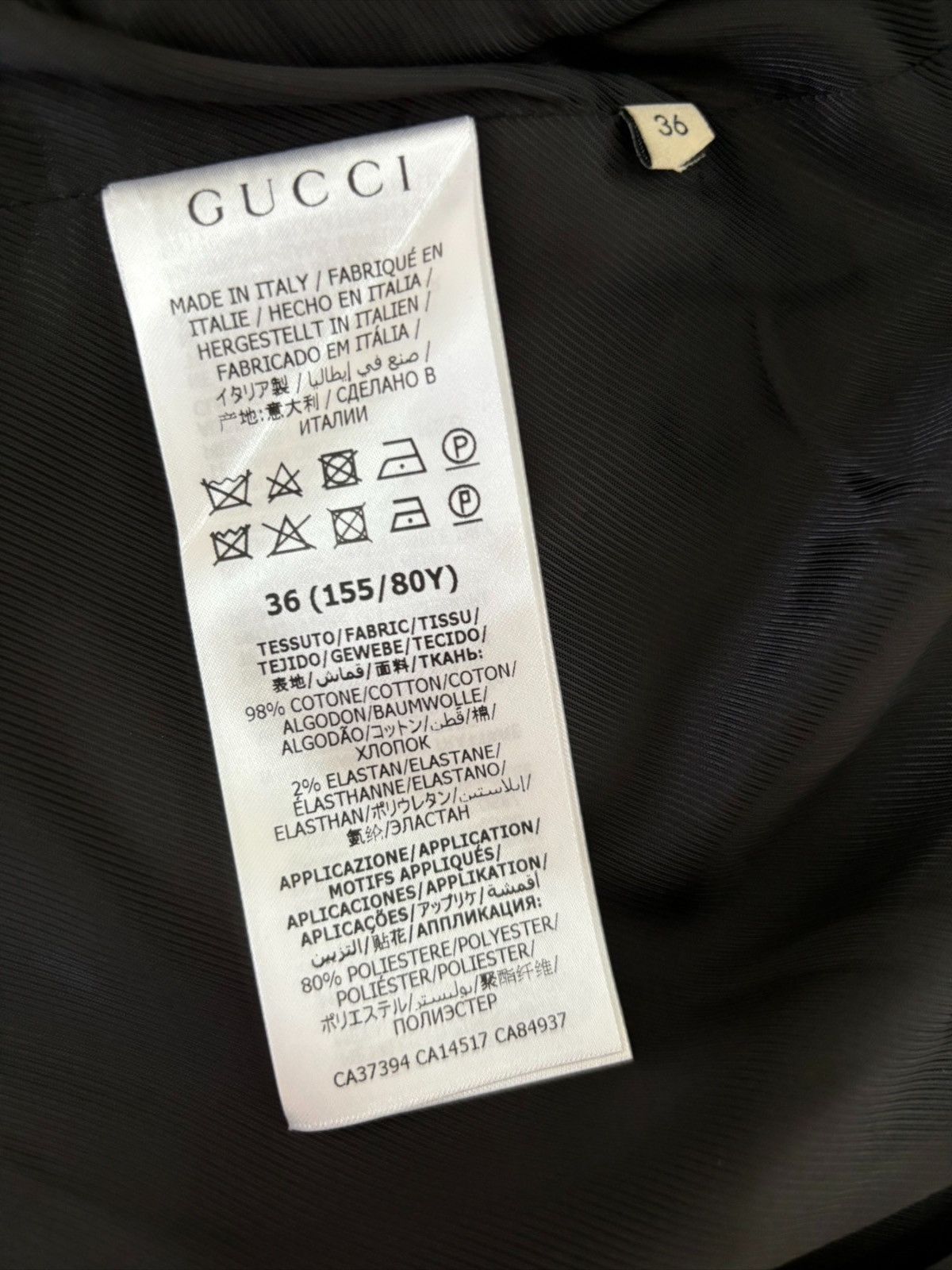 Gucci Gucci × Ken Scott floral velvet blazer Size 36R - 4 Thumbnail