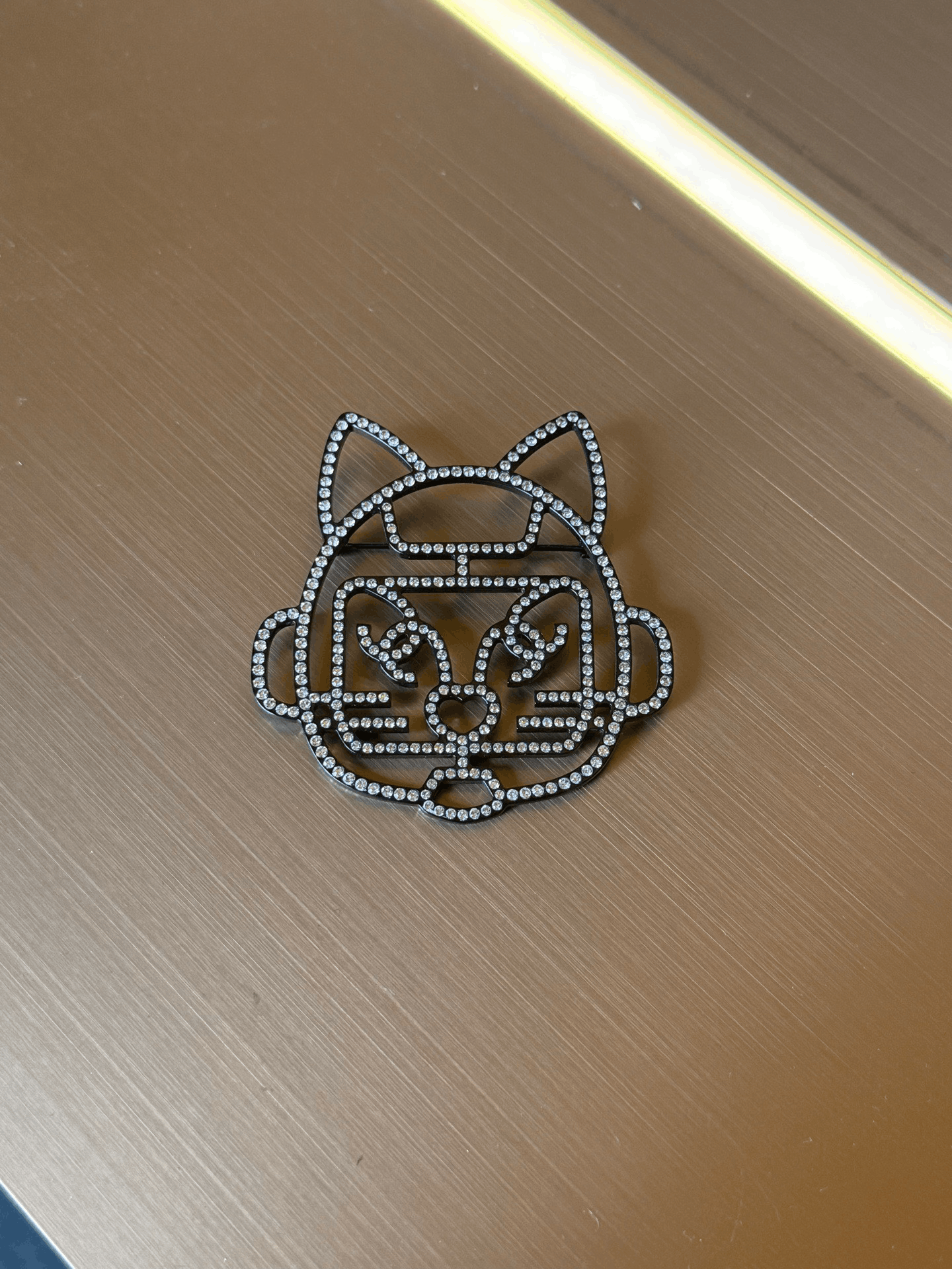 Chanel Chanel Kitten Brooch Size ONE SIZE - 1 Thumbnail
