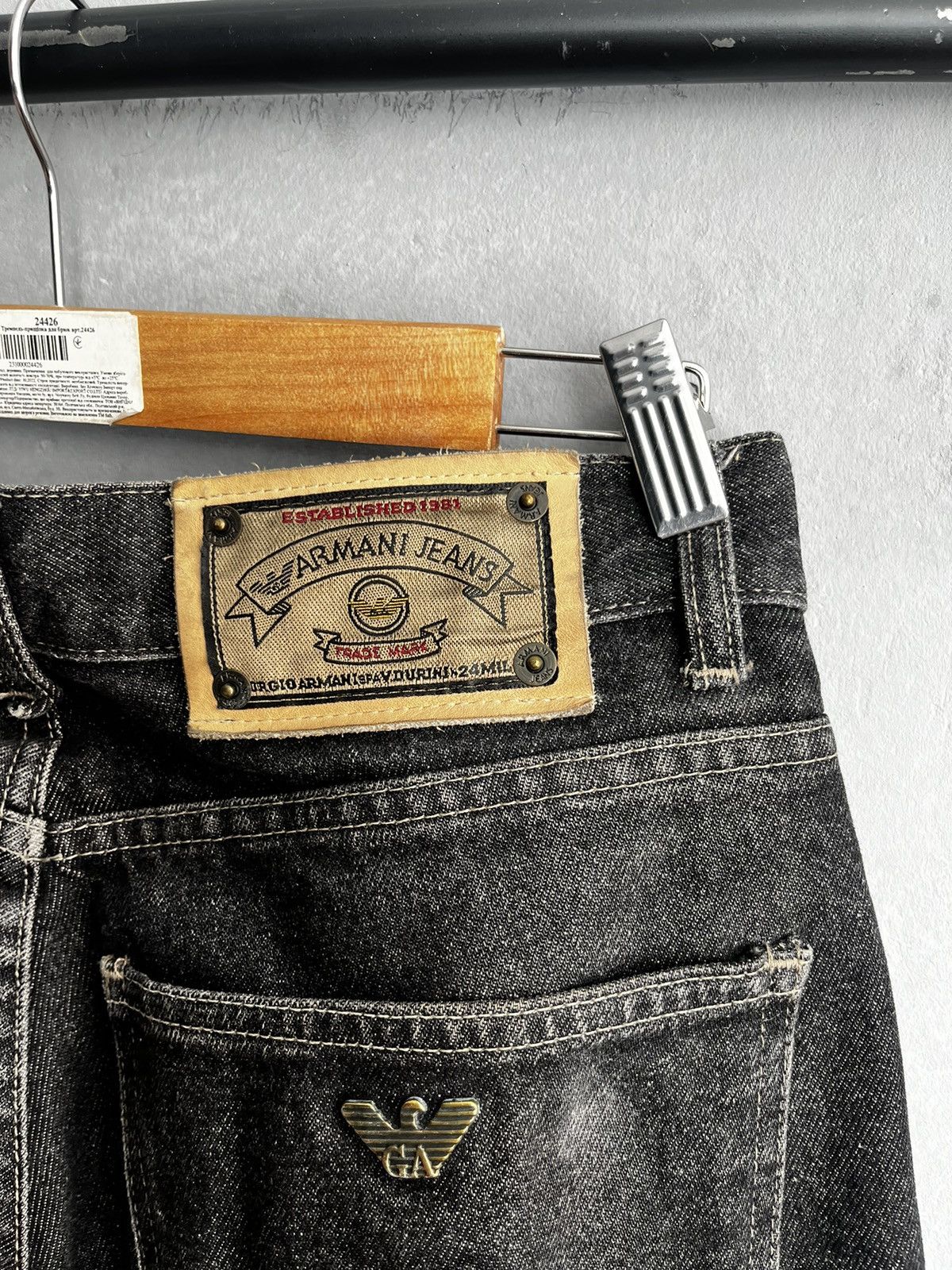 Armani × Vintage Armani denim vintage Size US 30 / EU 46 - 10 Thumbnail