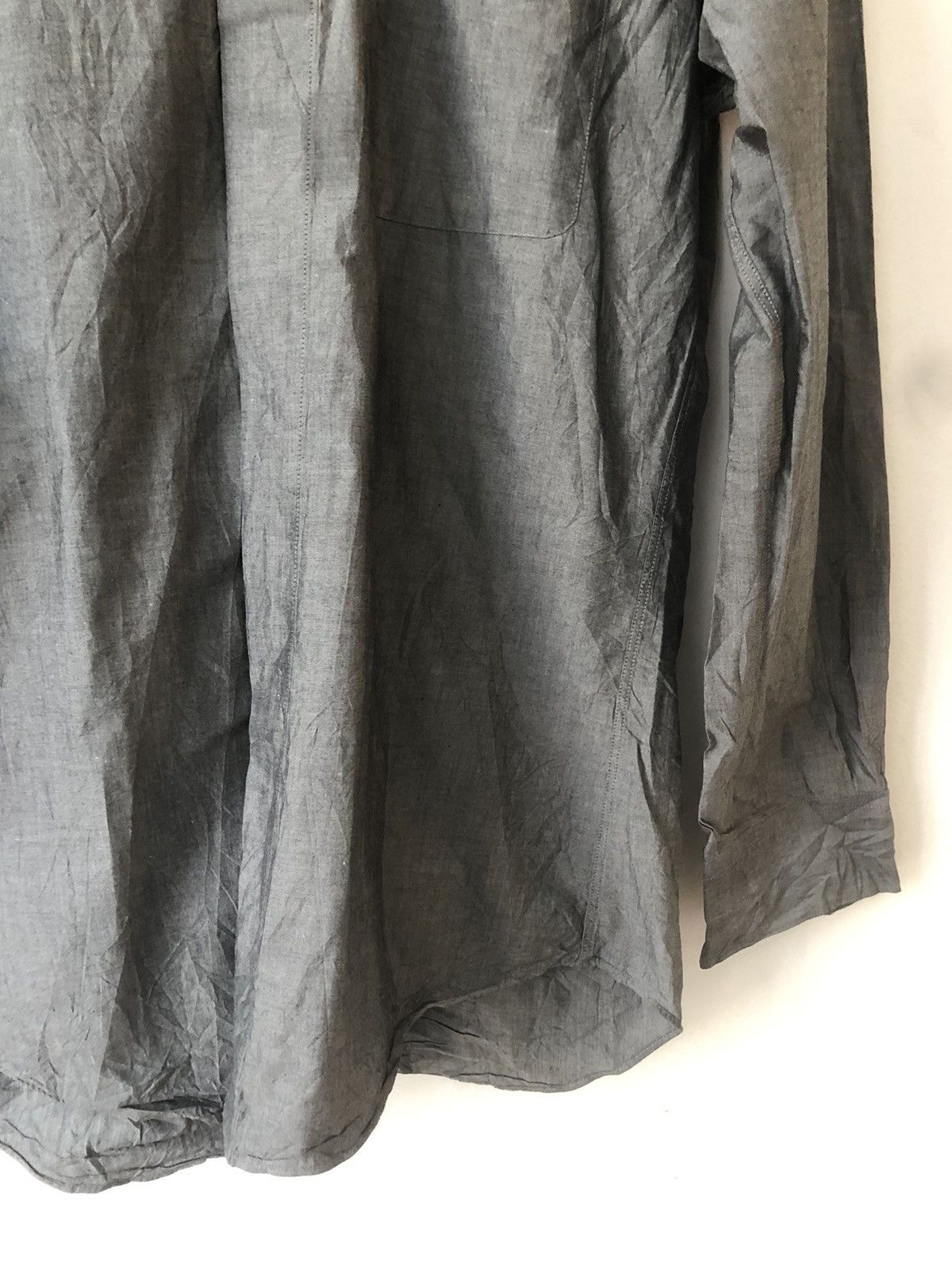 Gaultier Homme Objet Charcoal gray shirt Size US M / EU 48-50 / 2 - 3 Thumbnail