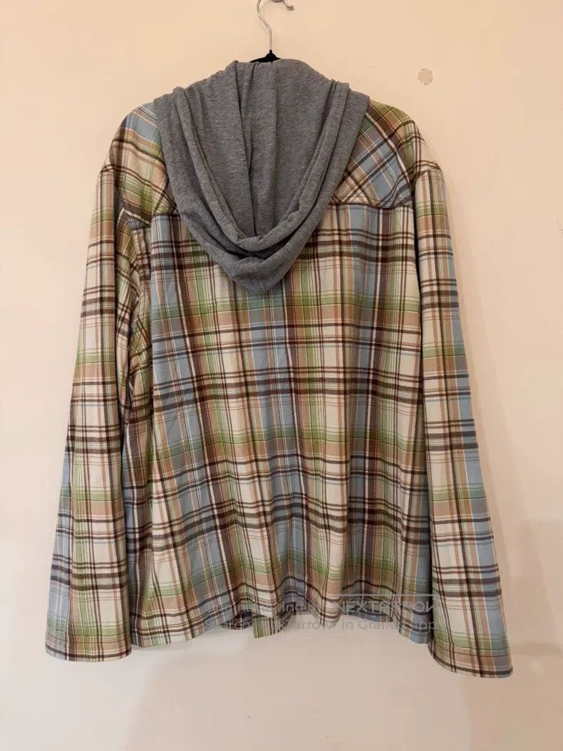 Acne Studios Acne Studios Face Expression Plaid Pattern Casual Hooded S Size US S / EU 44-46 / 1 - 2 Thumbnail