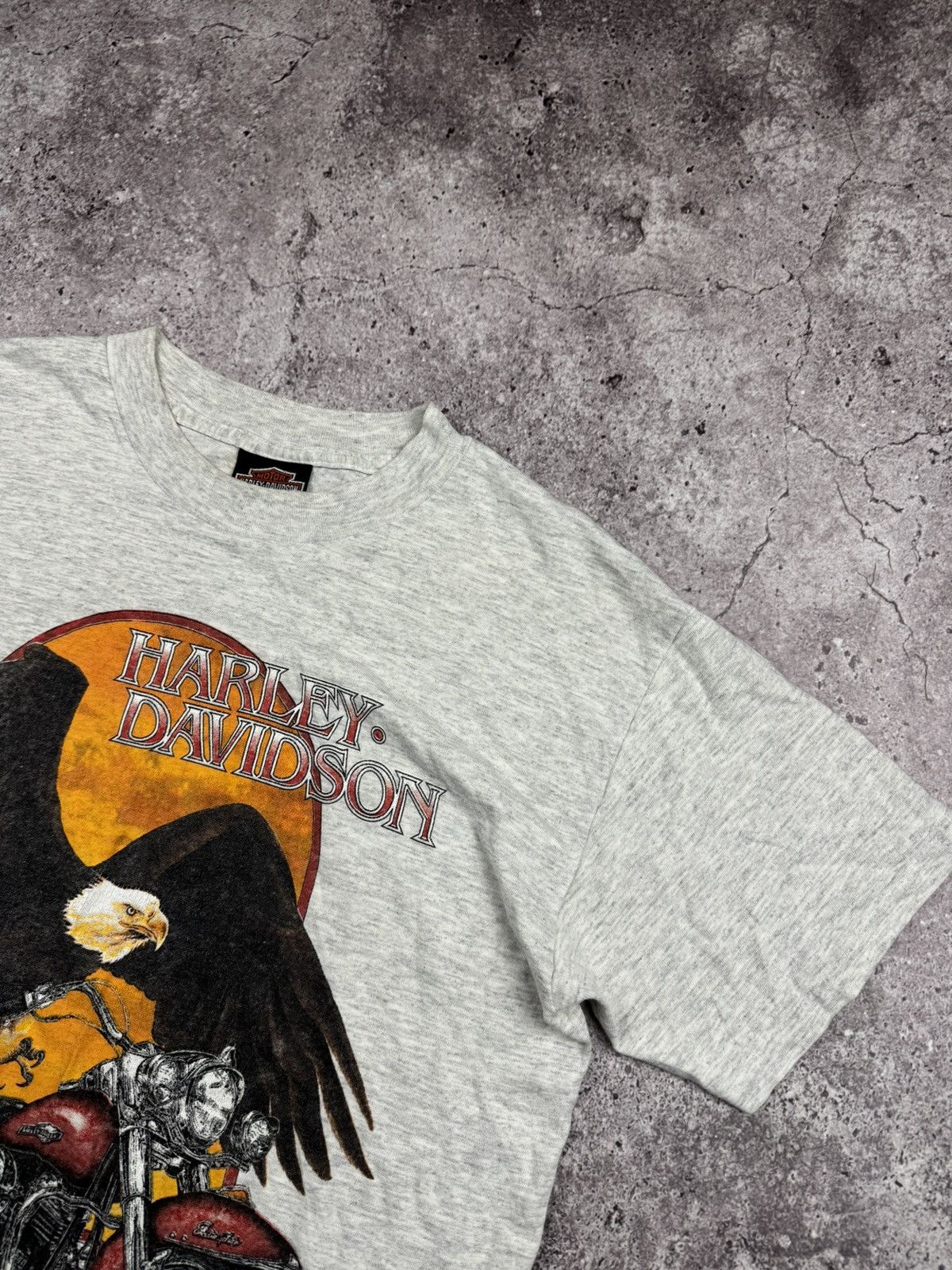Harley Davidson Vintage 1995 Harley Davidson Eagle Biker T Shirt Las Vegas Size US M / EU 48-50 / 2 - 4 Thumbnail