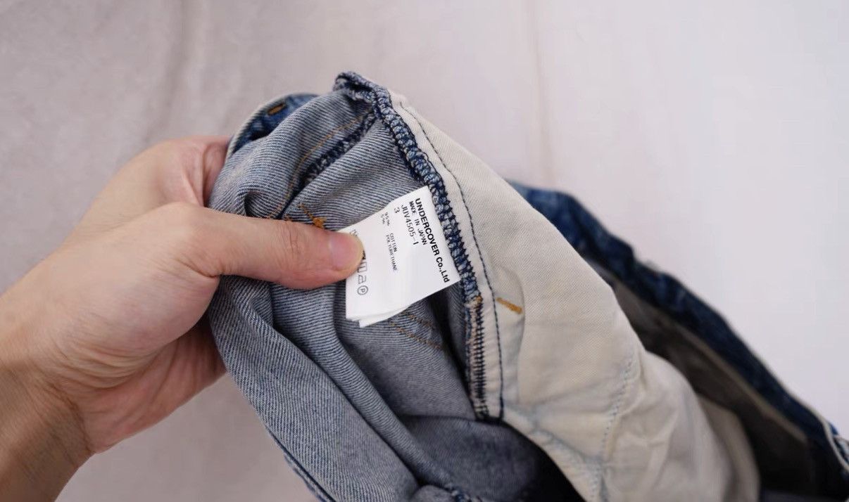 Undercover Undercover Paneled Washed Jeans Size US 34 / EU 50 - 7 Thumbnail