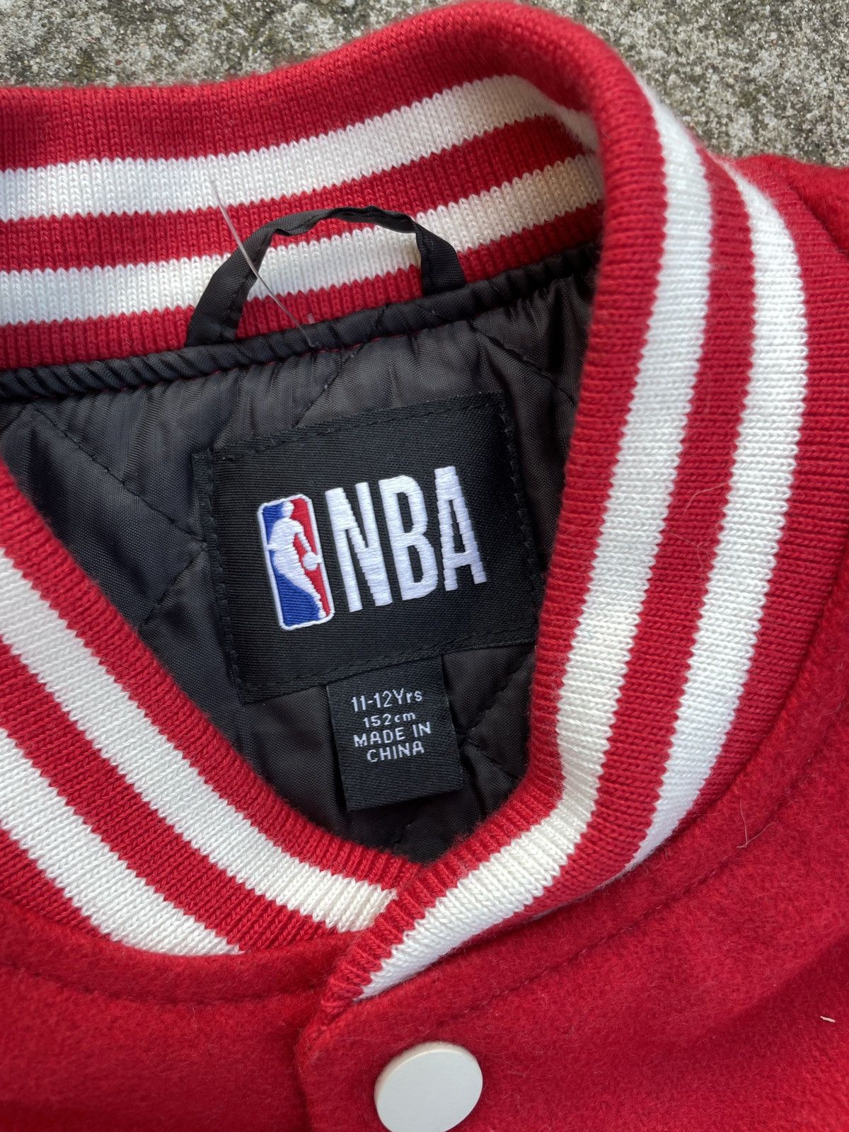 NBA × Vintage Vintage Y2K Chicago Bulls Varsity Bomber Jacket Size US XS / EU 42 / 0 - 7 Thumbnail