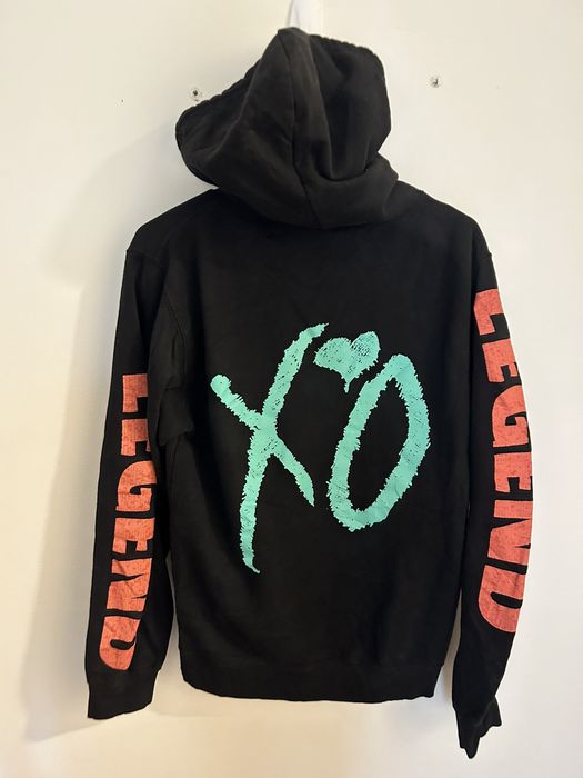 The Weeknd CRAZY ESSENTIAL THE WEEKND XO STARBOY LEGEND HOODIE | Grailed