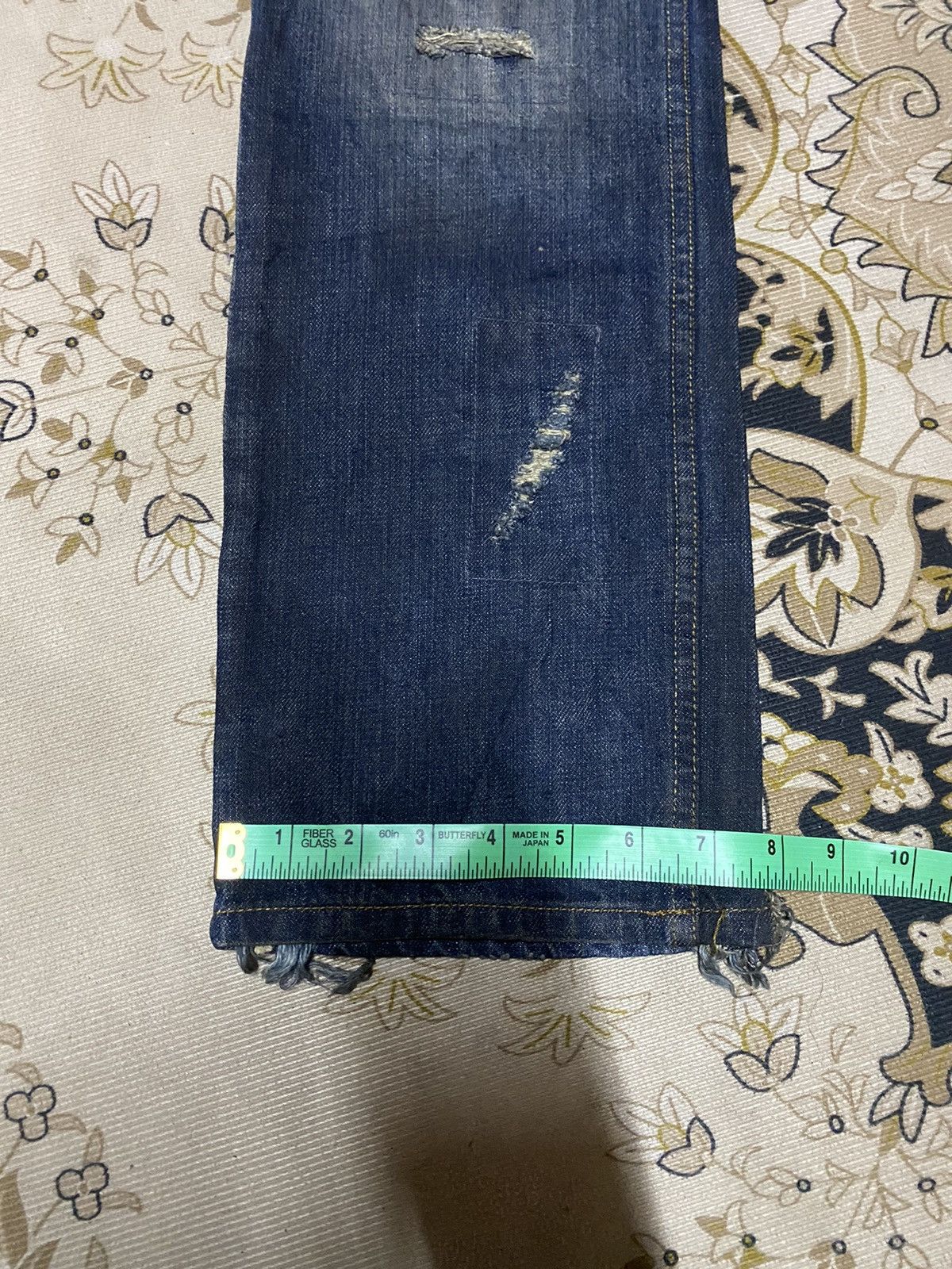 JACKROSE Japanese Brand Jack Rose Distressed Design Style Size US 31 - 22 Thumbnail