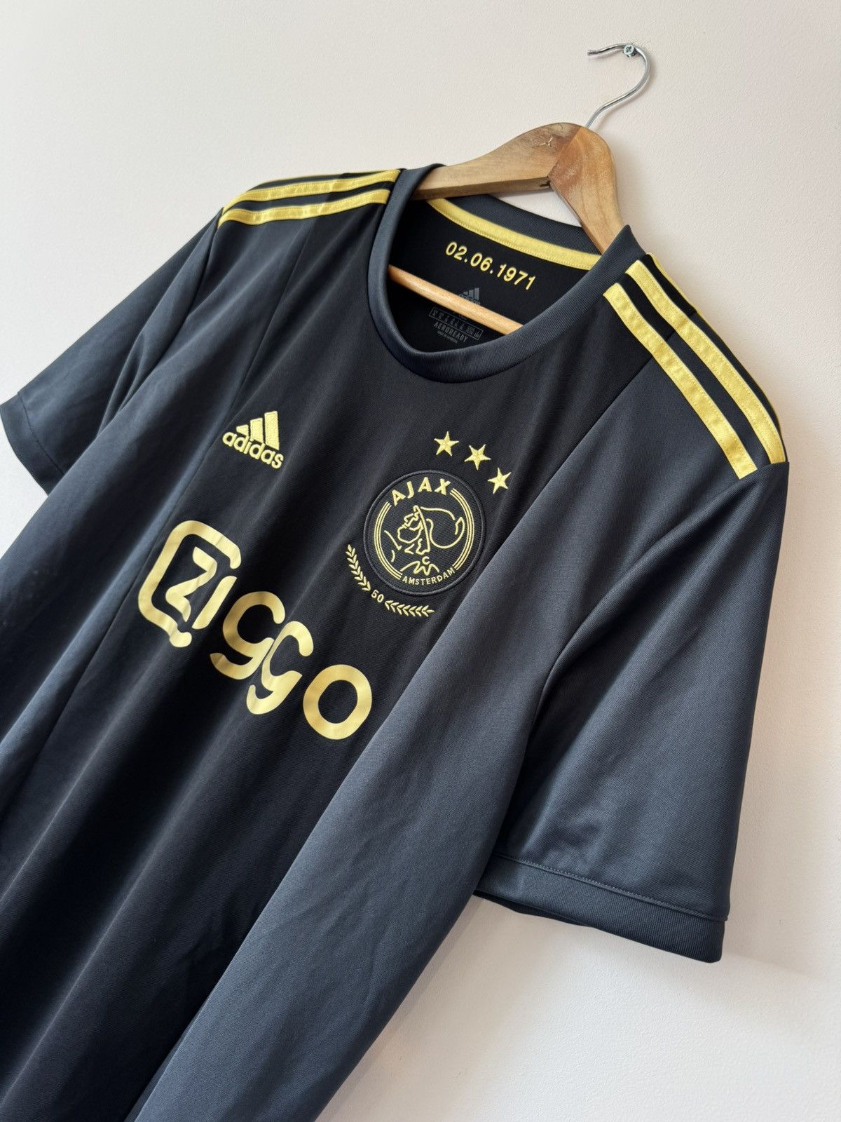 Adidas Ajax 2020-2021 Third 50th Anniversary Soccer Jersey Shirt Size US XL / EU 56 / 4 - 6 Thumbnail