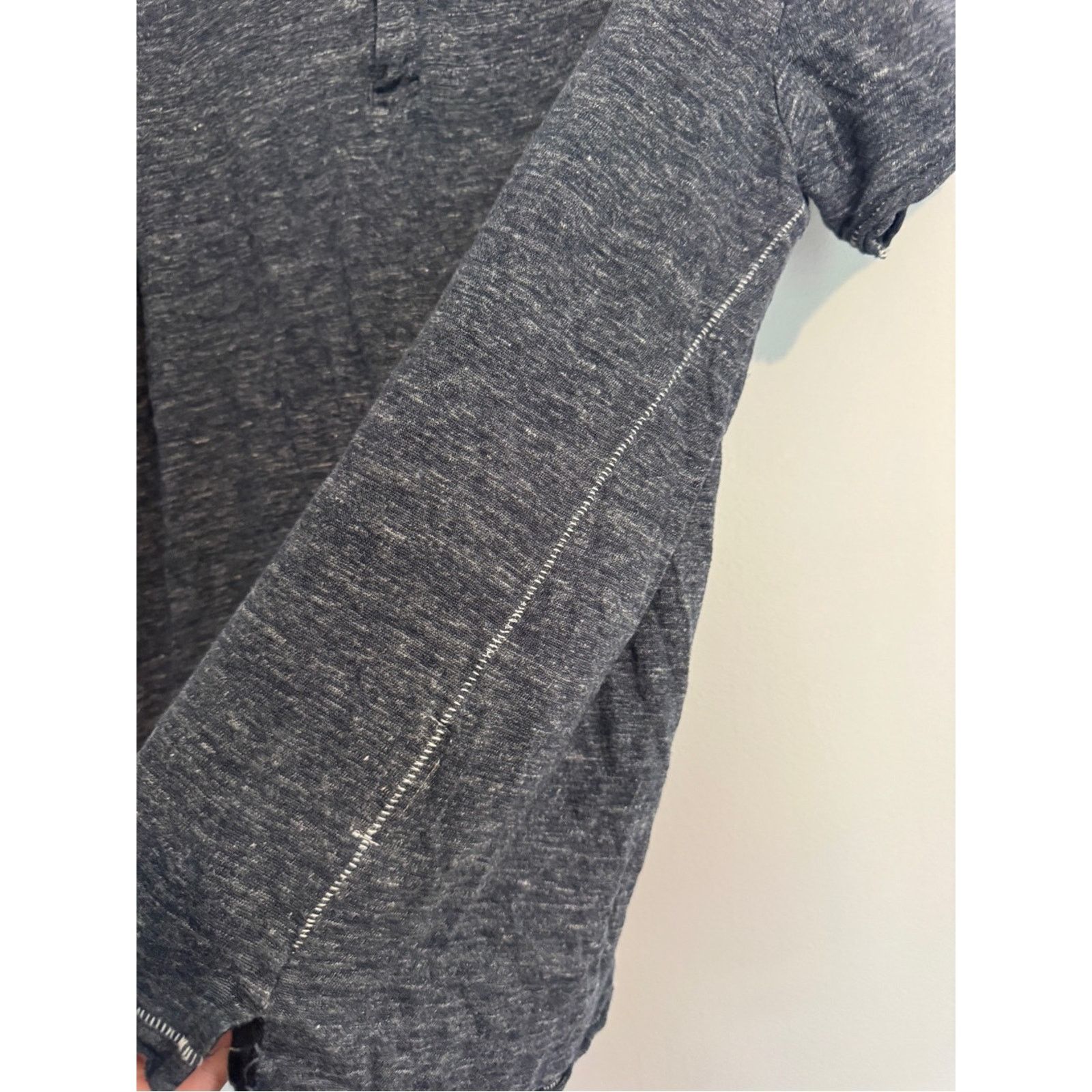 Rag & Bone rag & bone Men’s Navy Linen Polo Shirt - Large Size US L / EU 52-54 / 3 - 3 Thumbnail