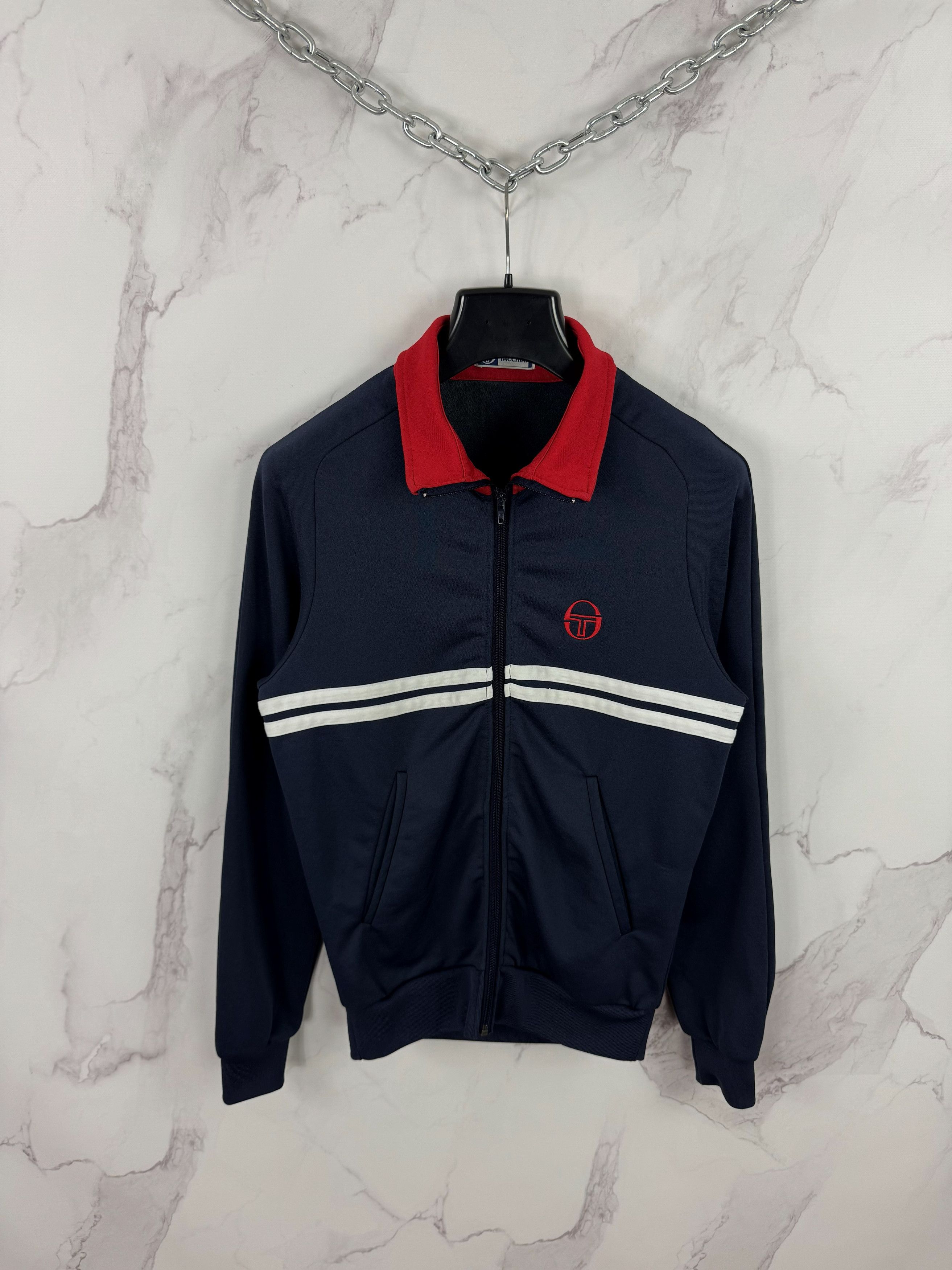 Sergio Tacchini Vintage Sergio Tacchini Track Jacket Classic Retro Zip Up M Size US M / EU 48-50 / 2 - 1 Thumbnail