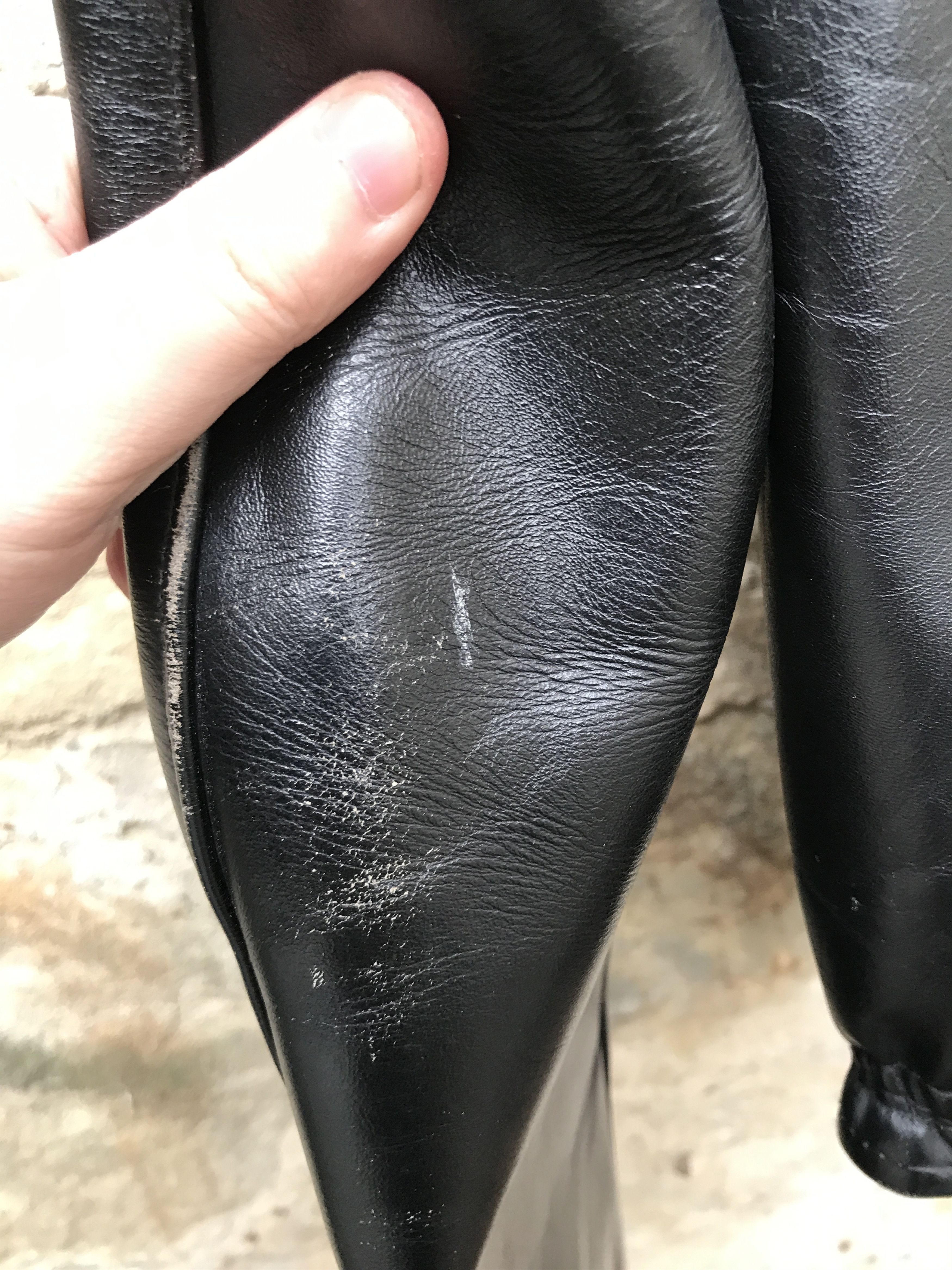 Vintage Very Rare Vintage 40s Horsehide Motorcycle Leather Jacket Size US M / EU 48-50 / 2 - 15 Thumbnail
