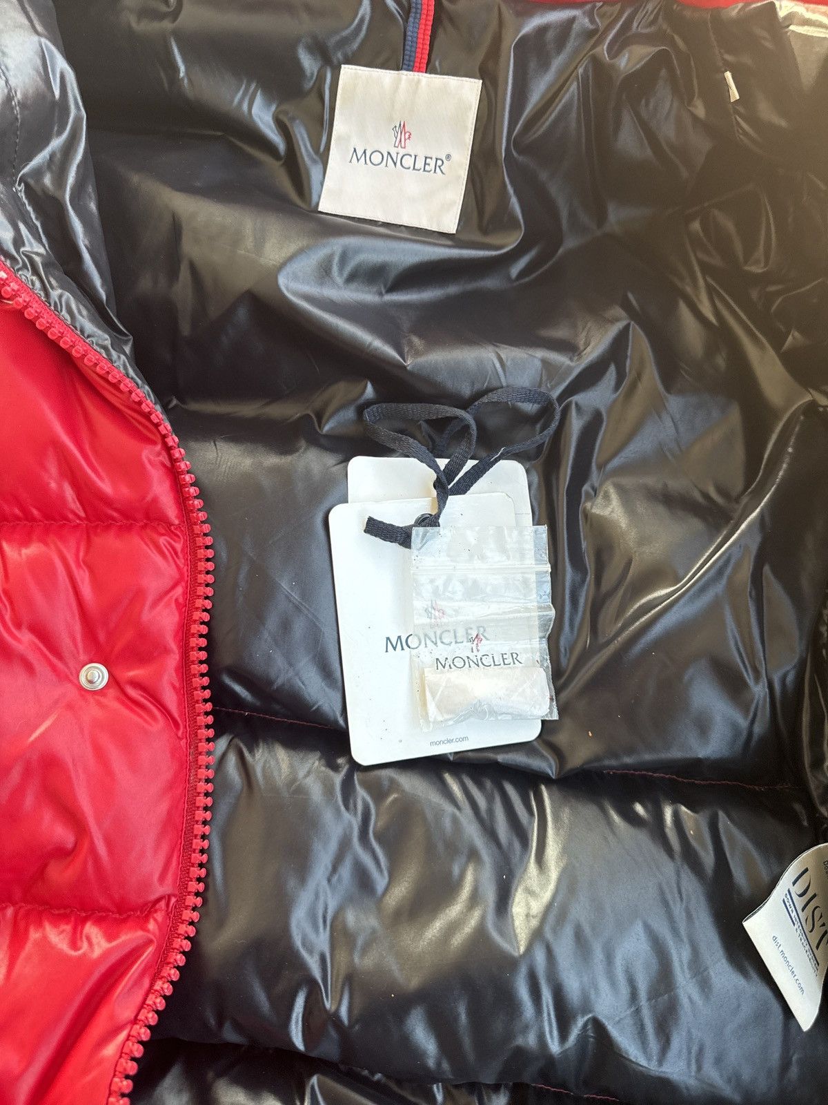 Moncler 🔴RED MONCLER - Size 2- ❗️✅HANOVERIAN HOODED LONG DOWN JACKET Size US M / EU 48-50 / 2 - 7 Thumbnail