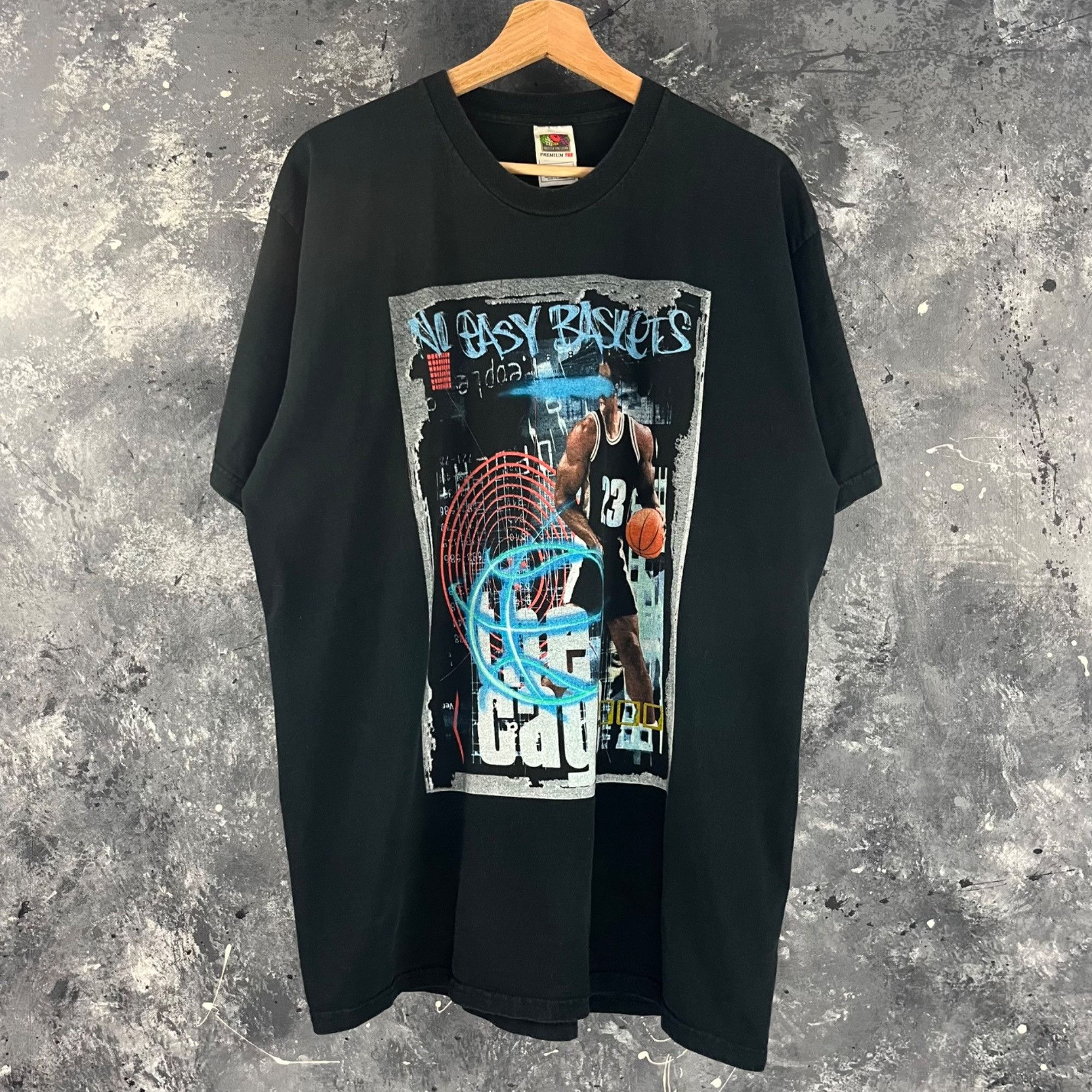 Vintage Vintage Y2K Basketball magazine shirt Size US L / EU 52-54 / 3 - 1 Thumbnail