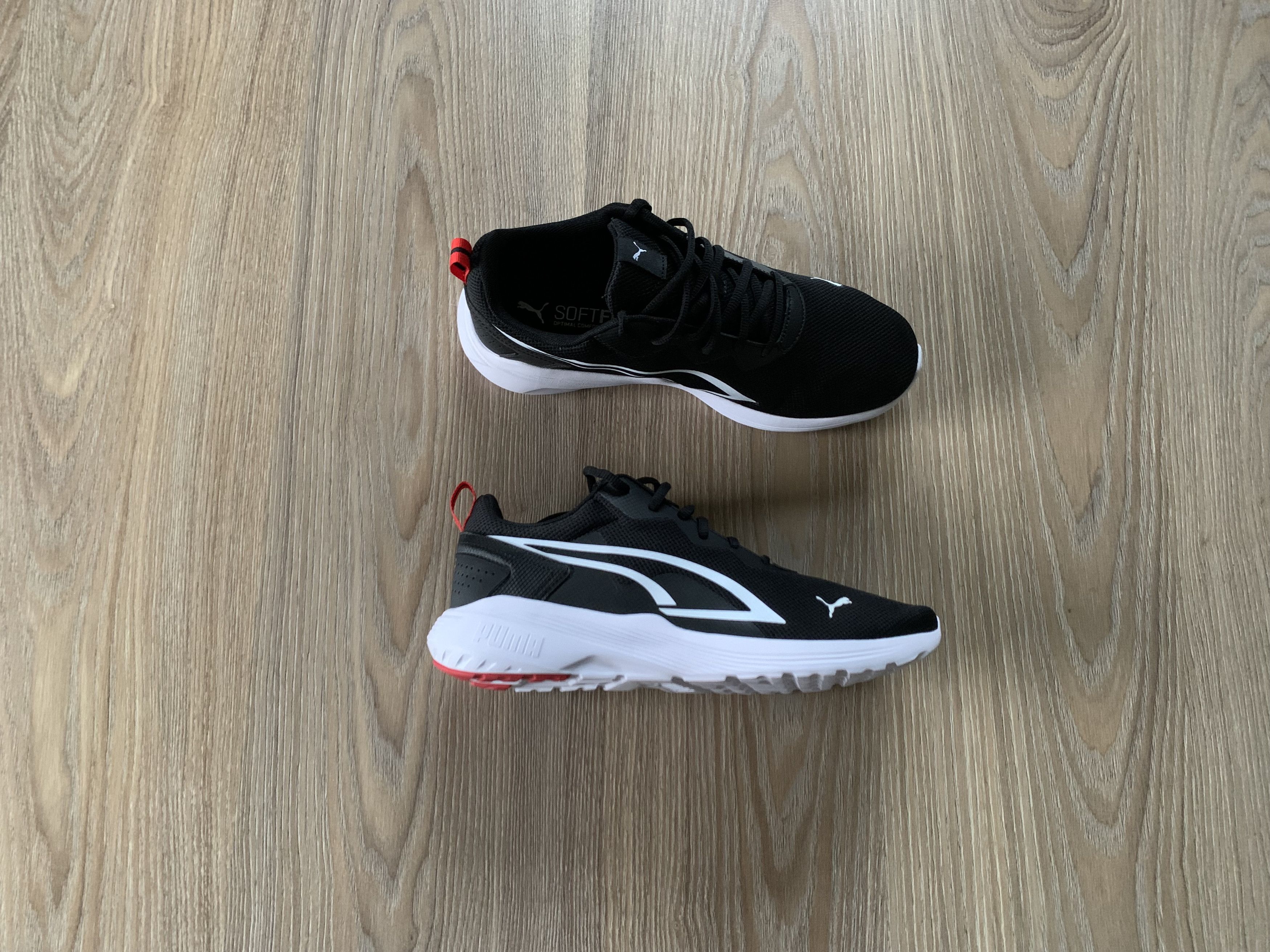 Puma Mens Puma All-Day Active Black White Sneakers Size US 9 / EU 42 - 1 Thumbnail