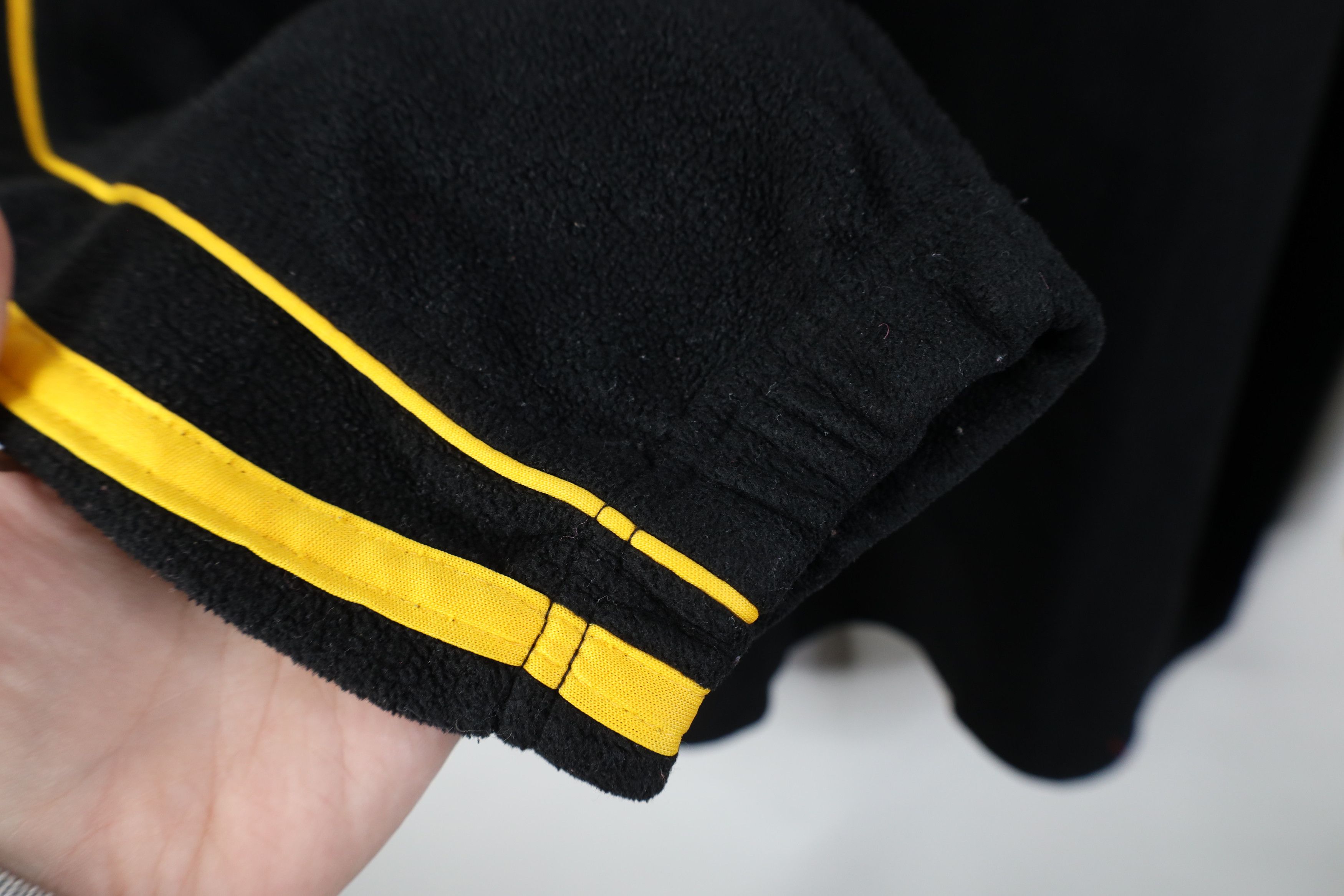 Vintage Vintage 90s Y2K Football 1/4 Half Zip Fleece Sweater Size XL / US 12-14 / IT 48-50 - 10 Thumbnail