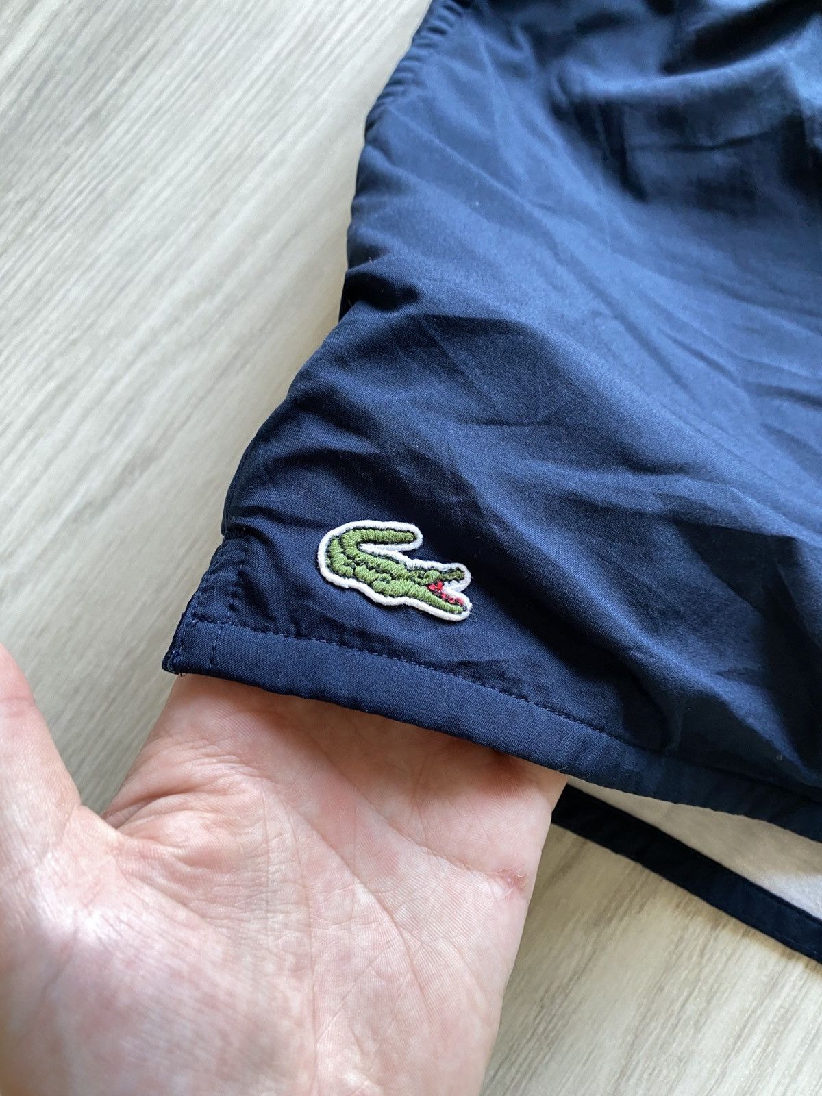 Lacoste × Vintage Vintage Swim Shorts Lacoste Sport Size US 32 / EU 48 - 2 Thumbnail