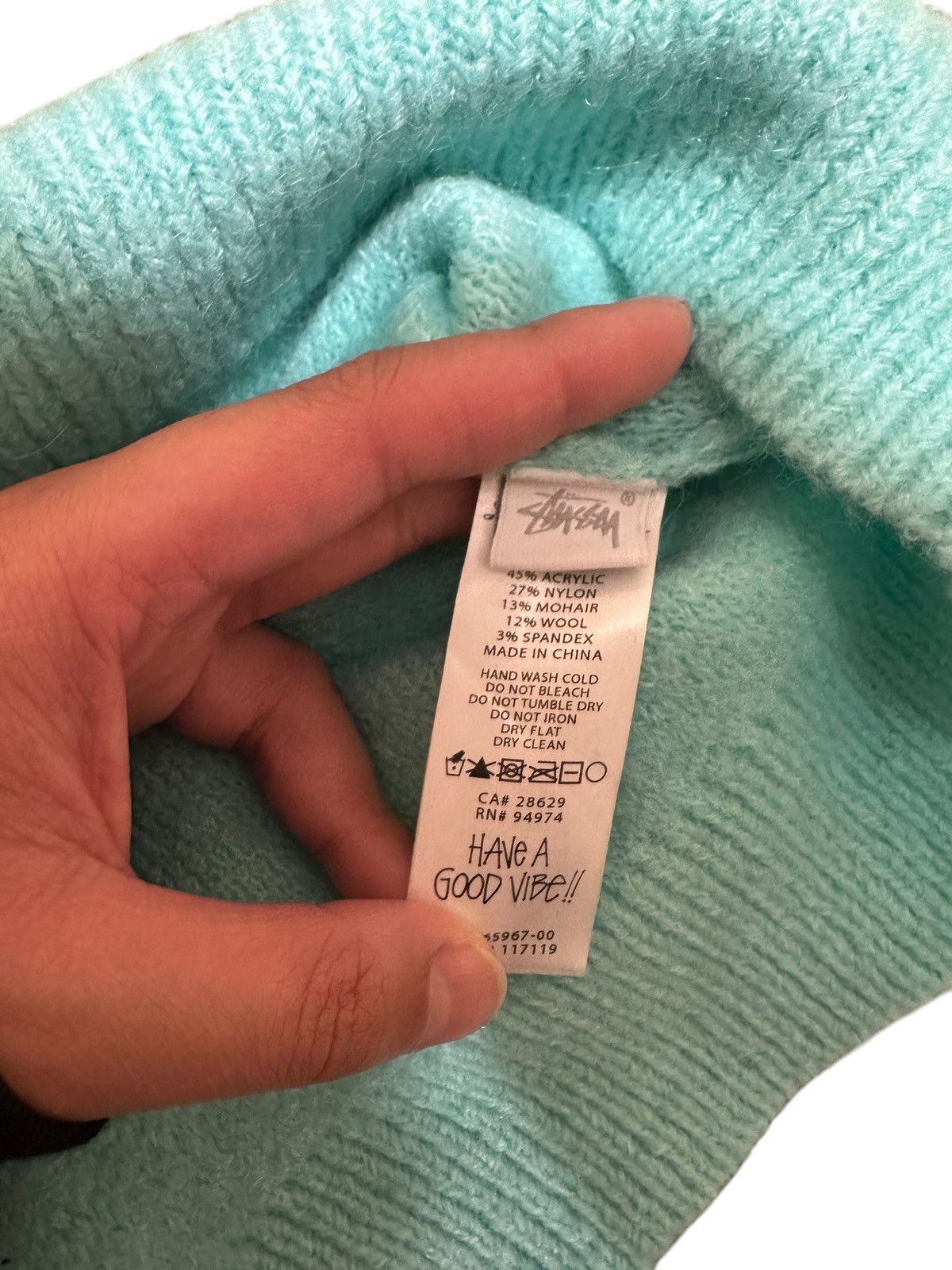 Stussy Stussy Brushed Mohair Vest Size US S / EU 44-46 / 1 - 5 Thumbnail